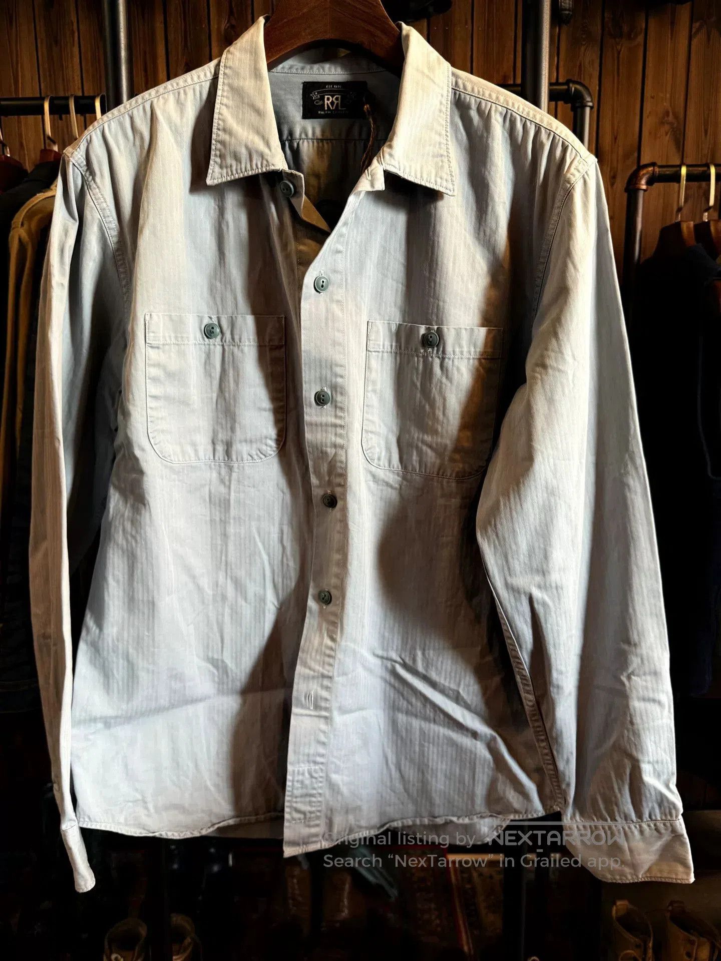 RRL Ralph Lauren RRL All County Speedway Mechanic Shirt. Size US L / EU 52-54 / 3 - 1 Thumbnail
