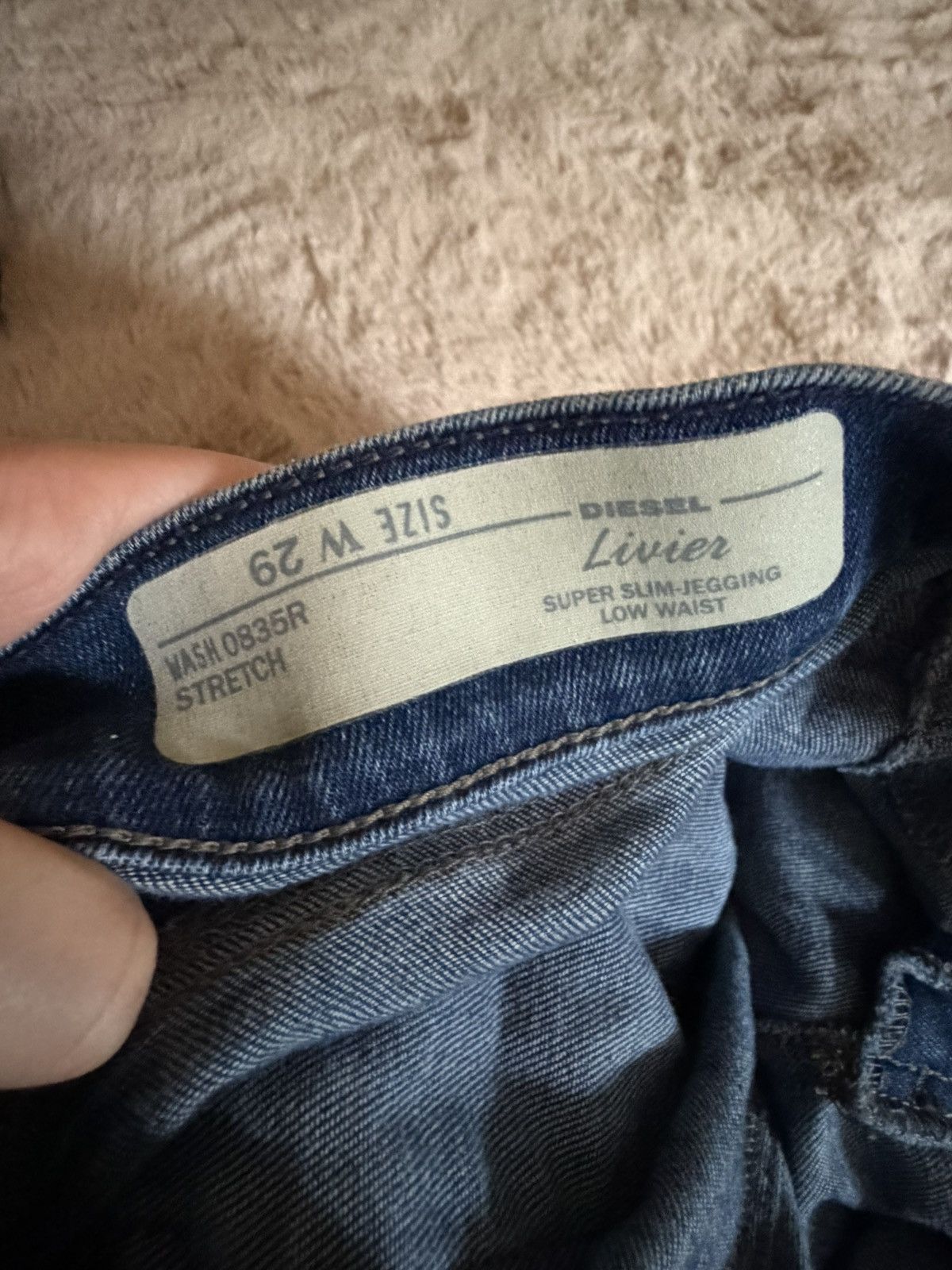 Diesel Diesel jeans Size 29" - 6 Thumbnail