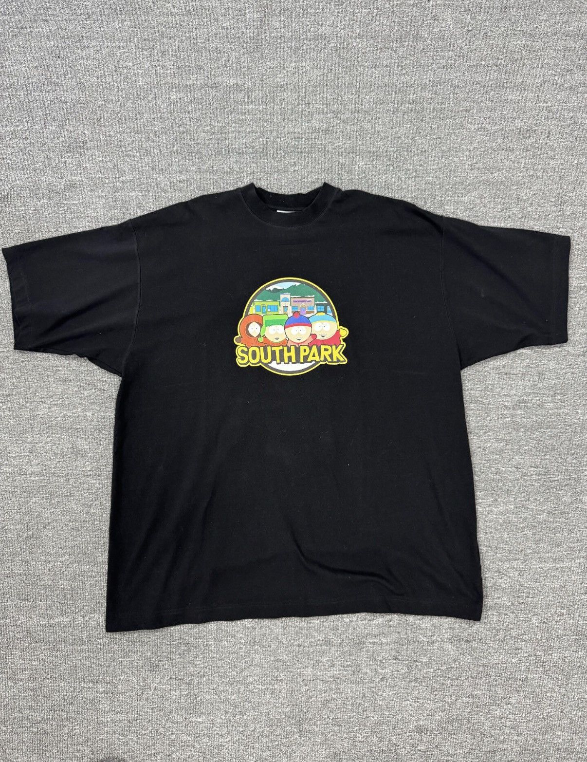 Vetements X South Park Collaboration T-Shirt J66 in Black, Men’s (Size Xs)