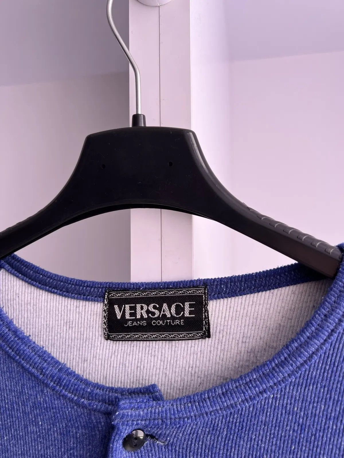 Versace × Versace Jeans Couture × Vintage Vintage Versace Jeans Couture Long sleeve Size US L / EU 52-54 / 3 - 7 Thumbnail
