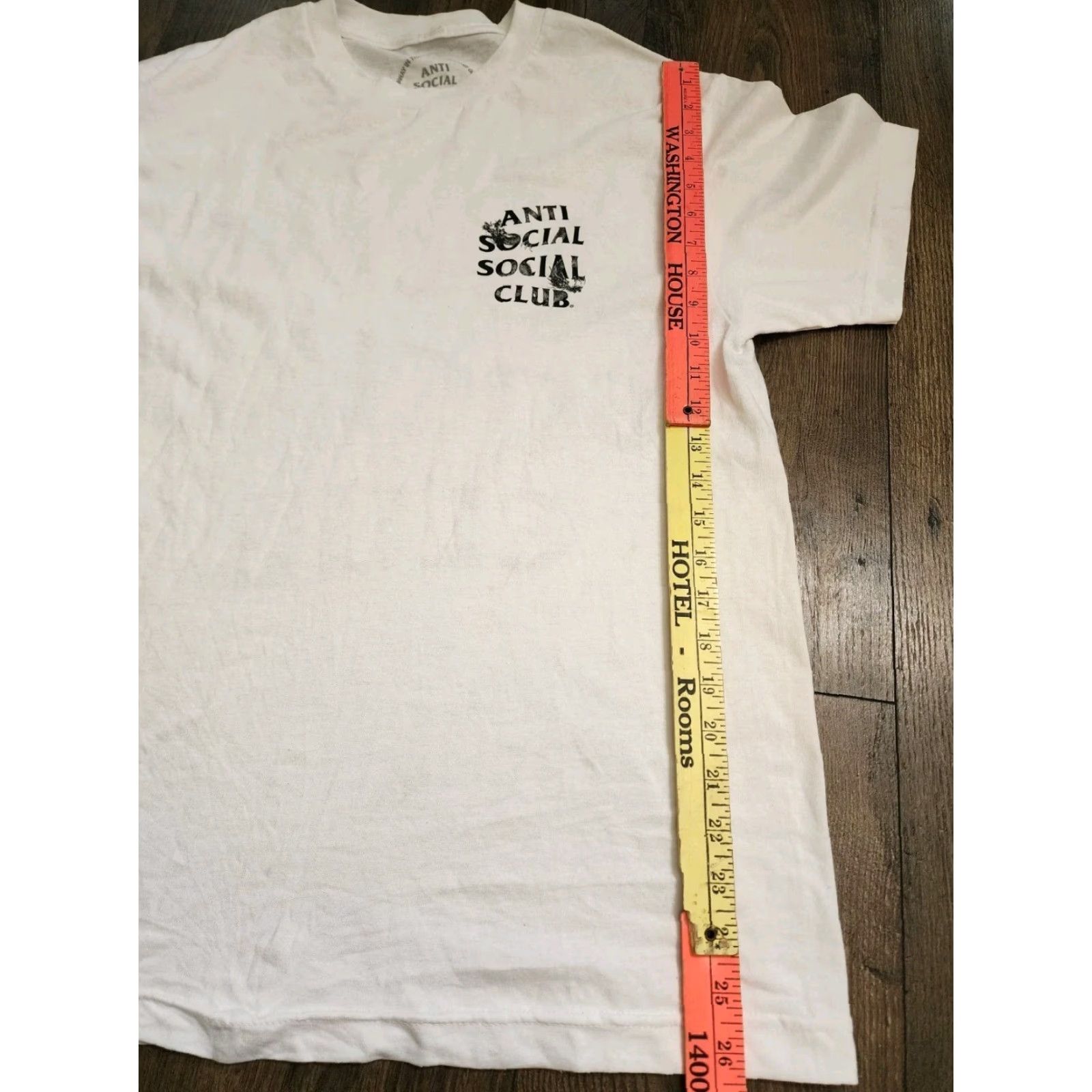 Anti Social Social Club Anti Social Social Club Japan Exclusive T-Shirt Mens M White Solid Crew Neck Size US M / EU 48-50 / 2 - 3 Thumbnail