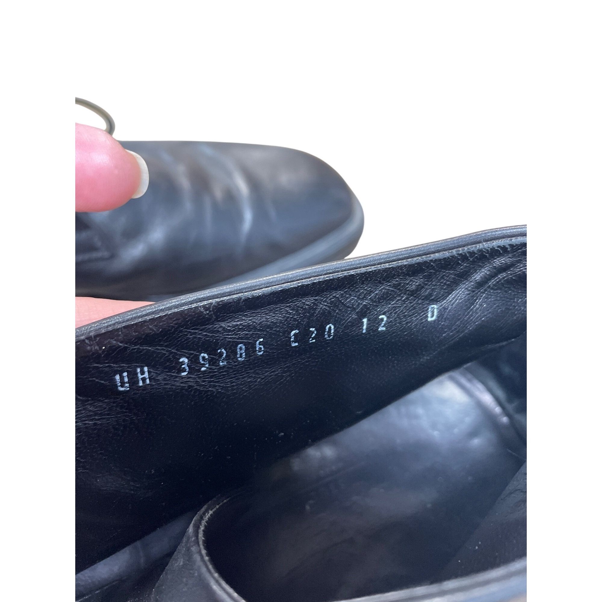 Salvatore Ferragamo Salvatore Ferragamo Mens Italian Black Leather Chukka Boots Size US 12 / EU 45 - 6 Thumbnail