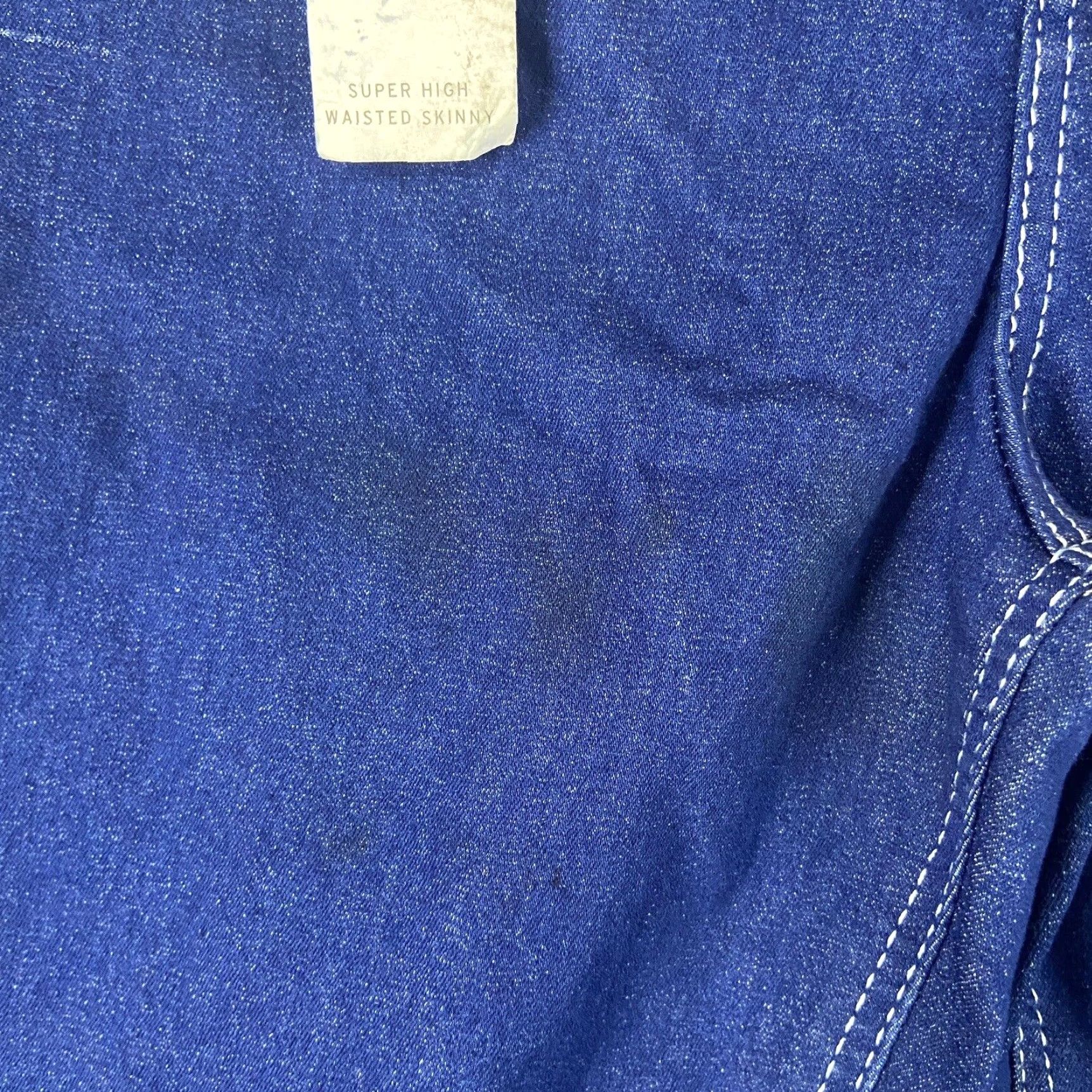 Topshop NEW Topshop Johi Blue Skinny Jegging Women’s 30 Size 30" / US 8 / IT 44 - 6 Thumbnail