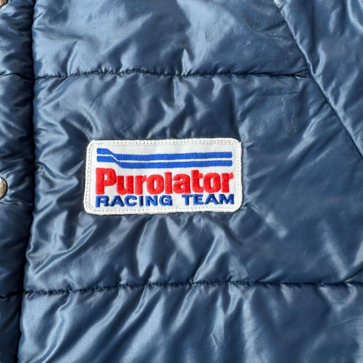 Swingster 80s Swingster True Vintage Purolator Puffy Racing Jacket Size US L / EU 52-54 / 3 - 9 Thumbnail