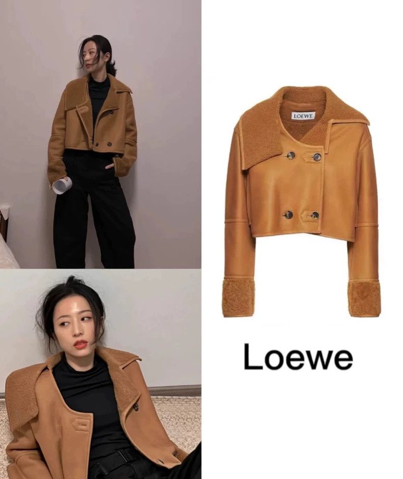 Loewe LOEWE Camel color fur coat Size XS / US 0-2 / IT 36-38 - 2 Thumbnail