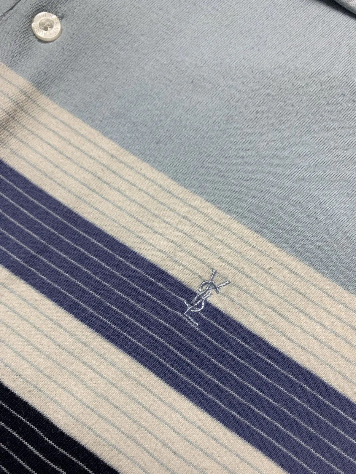 Yves Saint Laurent Vintage Yves Saint Laurent polo striped logo size M Size US M / EU 48-50 / 2 - 3 Thumbnail