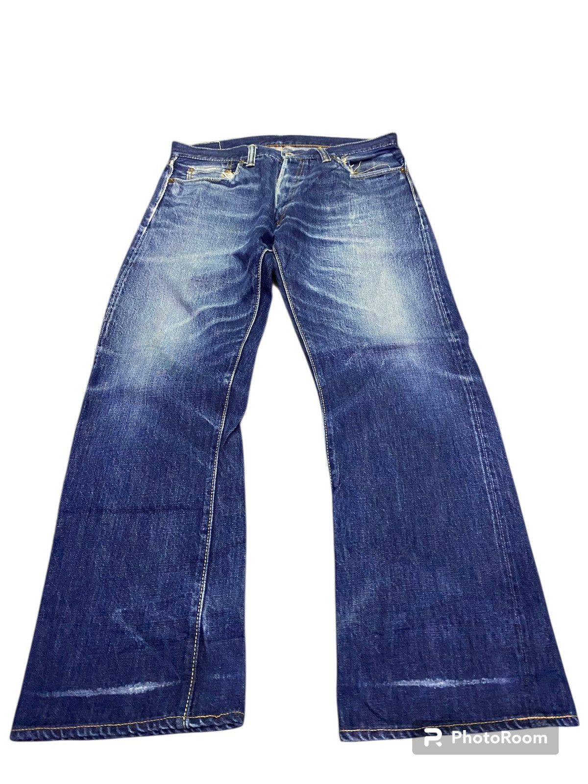 Japanese Brand Japan 🇯🇵 vintage denim selvedge Size US 32 / EU 48 - 1 Thumbnail