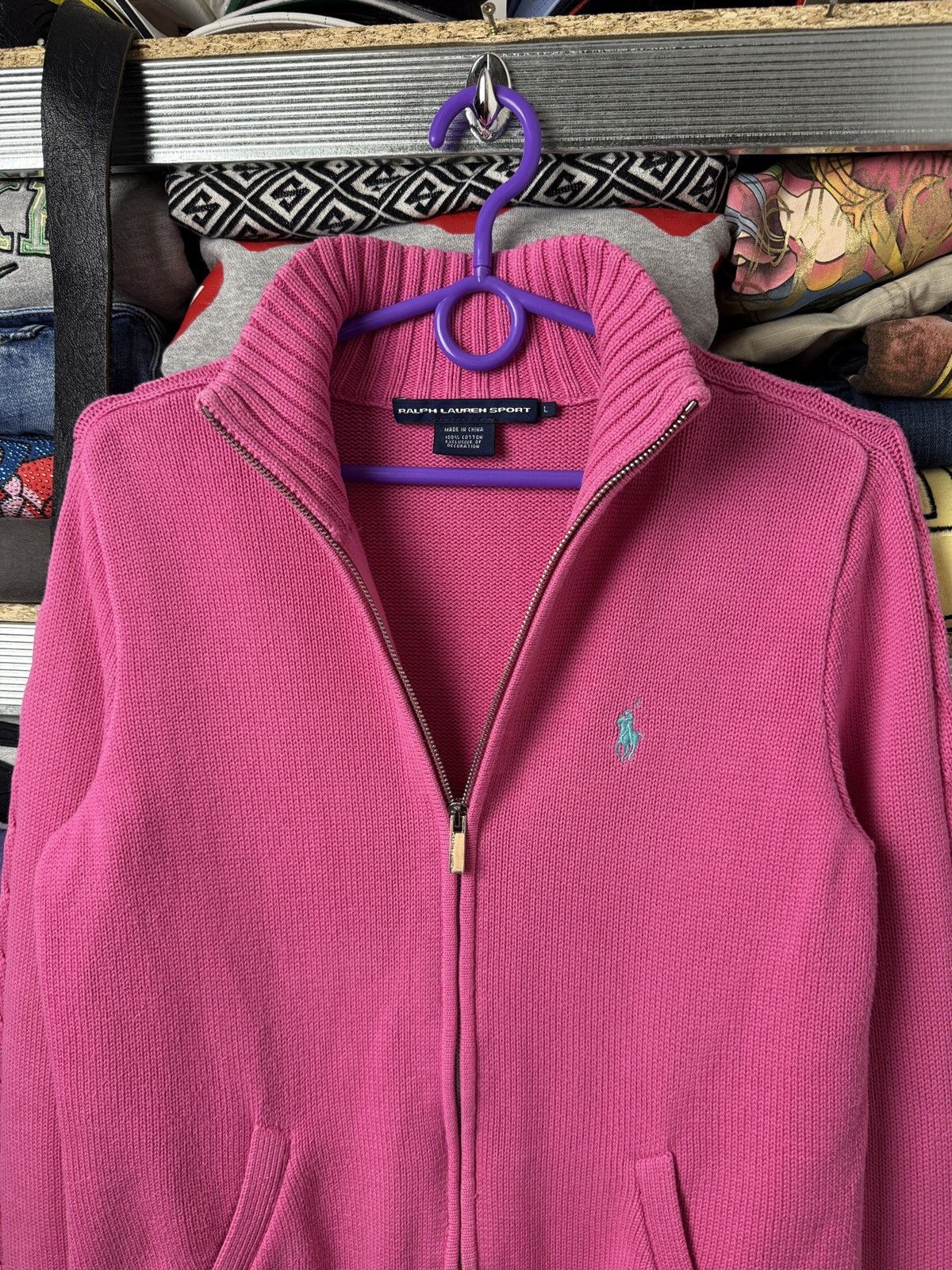 Polo Ralph Lauren Polo Ralph Lauren Knit Full Zip Sweatshirt Size L / US 10 / IT 46 - 3 Thumbnail