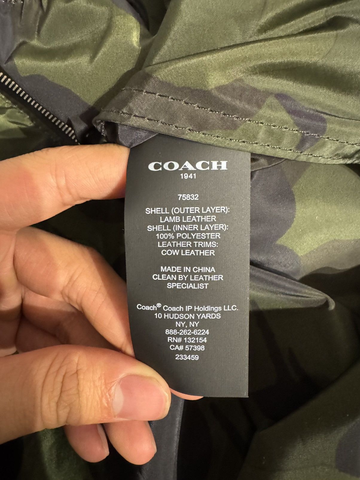 Coach Reversible Coach Leather Jacket Size US M / EU 48-50 / 2 - 15 Thumbnail