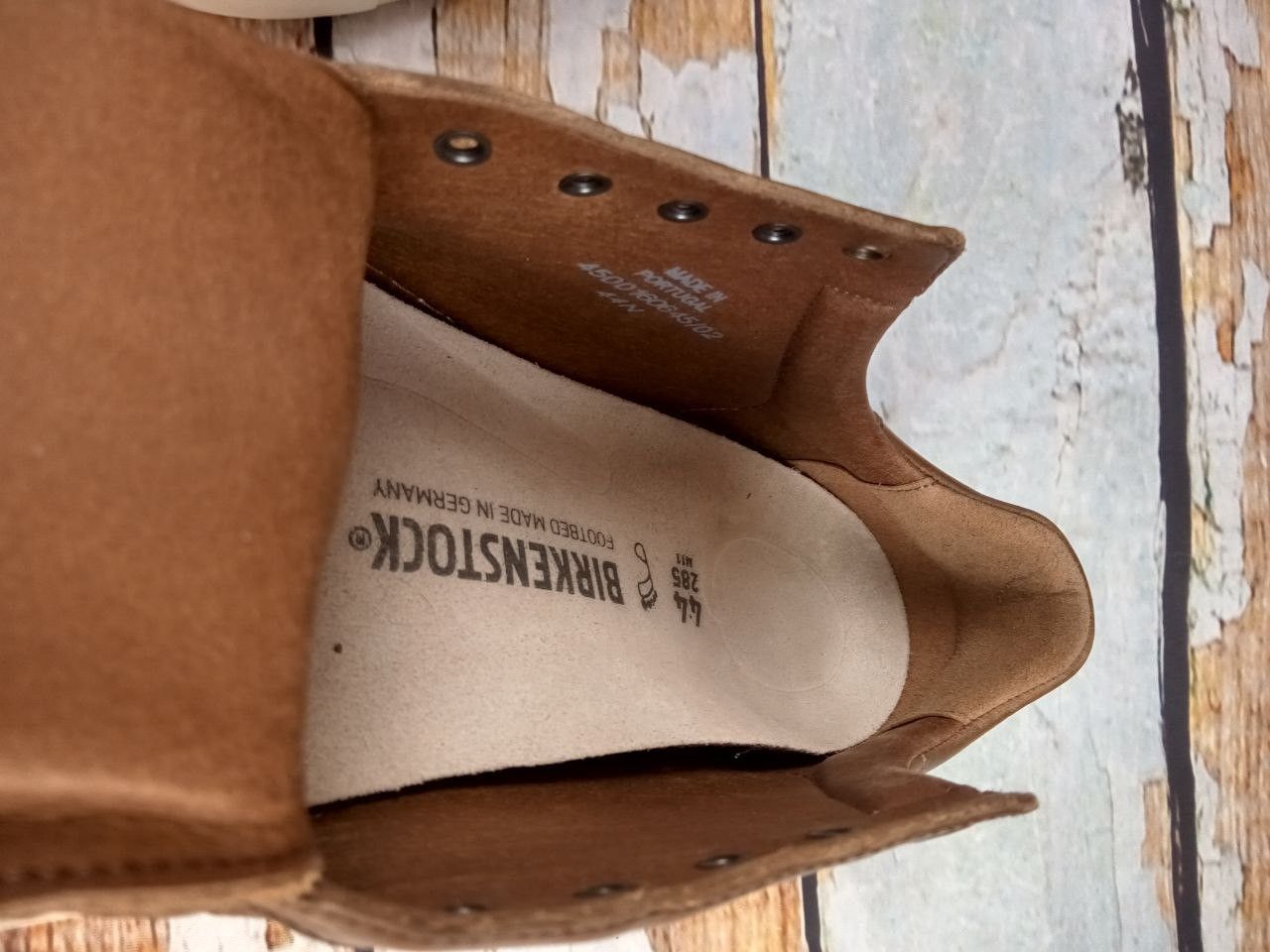 Birkenstock Birkenstock Bend Low Cognac Natural Leather Mens Sneaker Size US 10.5 / EU 43-44 - 12 Thumbnail