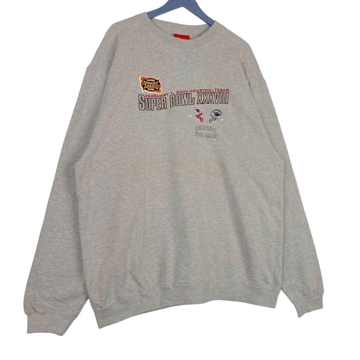 Reebok × Vintage Vintage Reebok Embroidered Crewneck Sweatshirt Gray Pullover Size US XXL / EU 58 / 5 - 3 Thumbnail