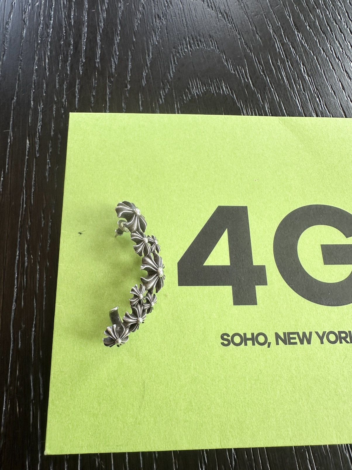 Chrome Hearts CHROME HEARTS FULL EAR CUFF EARRING NEW CROSS SILVER Size ONE SIZE - 8 Thumbnail