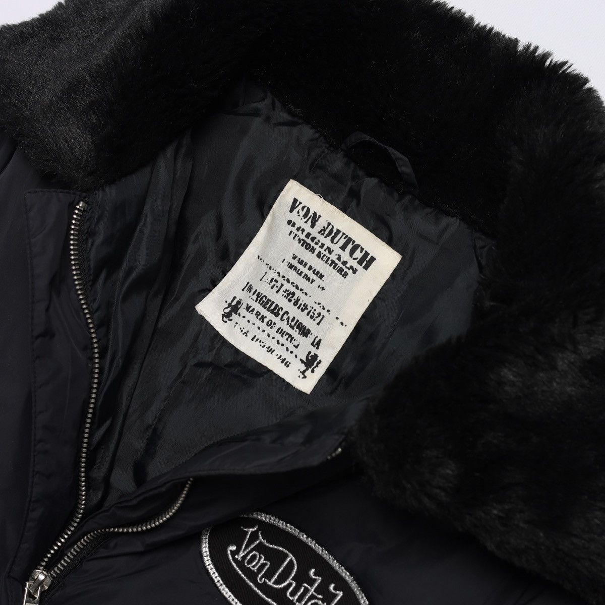 Von Dutch Von Dutch Puffer Jacket Navy Logo Size S / US 4 / IT 40 - 9 Thumbnail