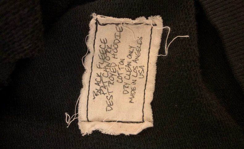 Greg Lauren greg lauren size 2Women's ripped hoodie 2505-Nextarrow Size S / US 4 / IT 40 - 4 Thumbnail
