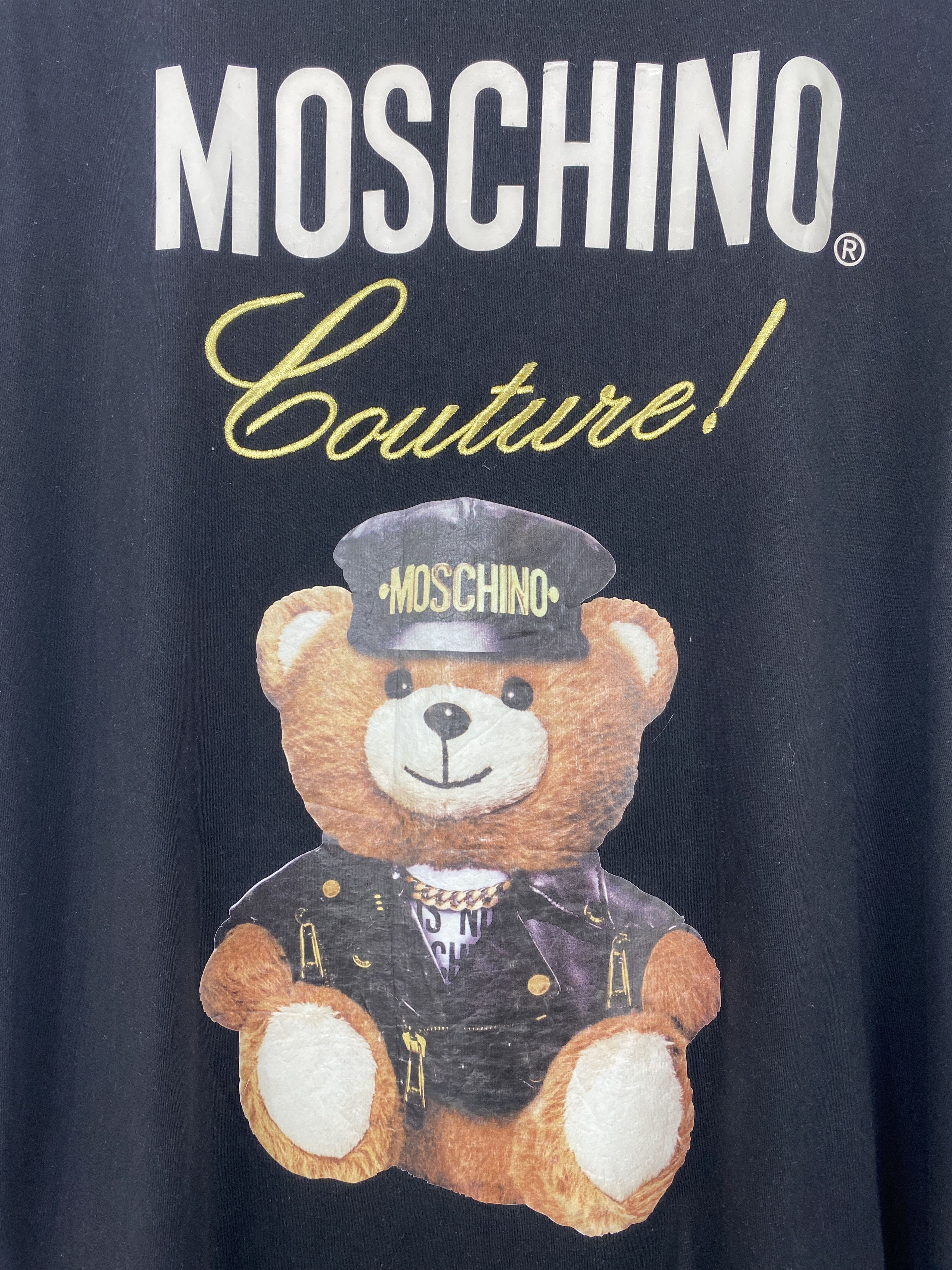Moschino × Vintage Moshino Couture Bear Short Sleeve T-Shirt TA0506 Size US L / EU 52-54 / 3 - 5 Thumbnail