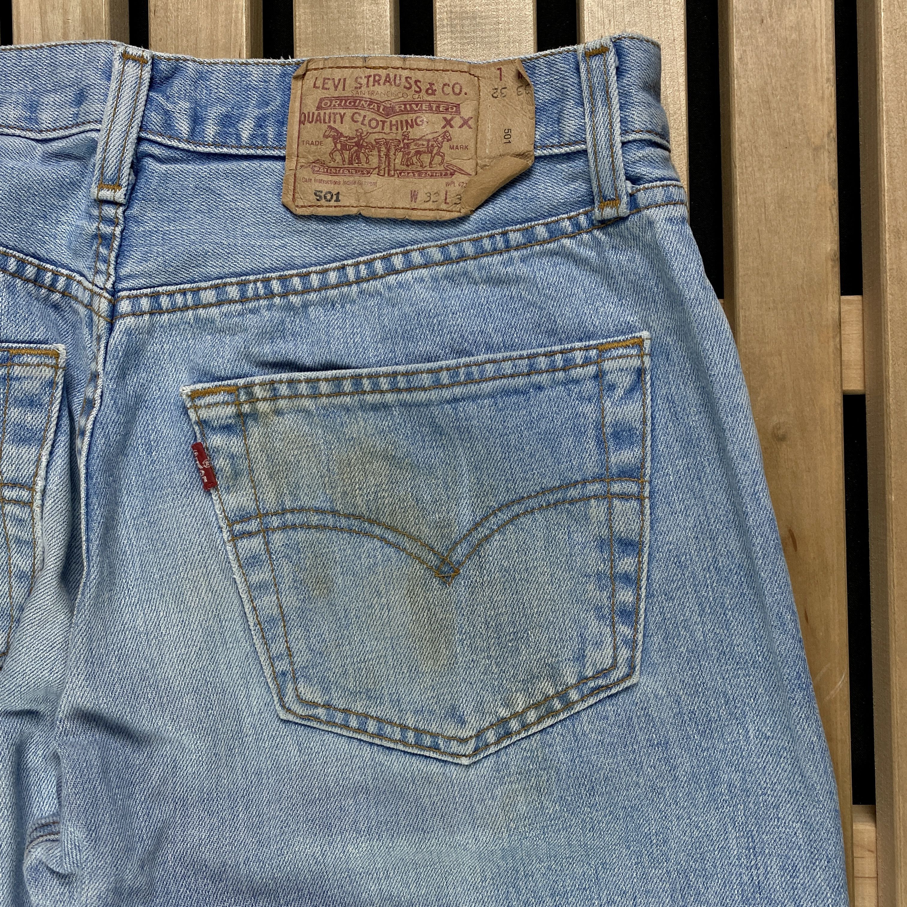 Levi's × Levi's Vintage Clothing × Vintage Mens Jeans Denim Levis 501 Vintage Size 33 Size US 33 - 7 Thumbnail