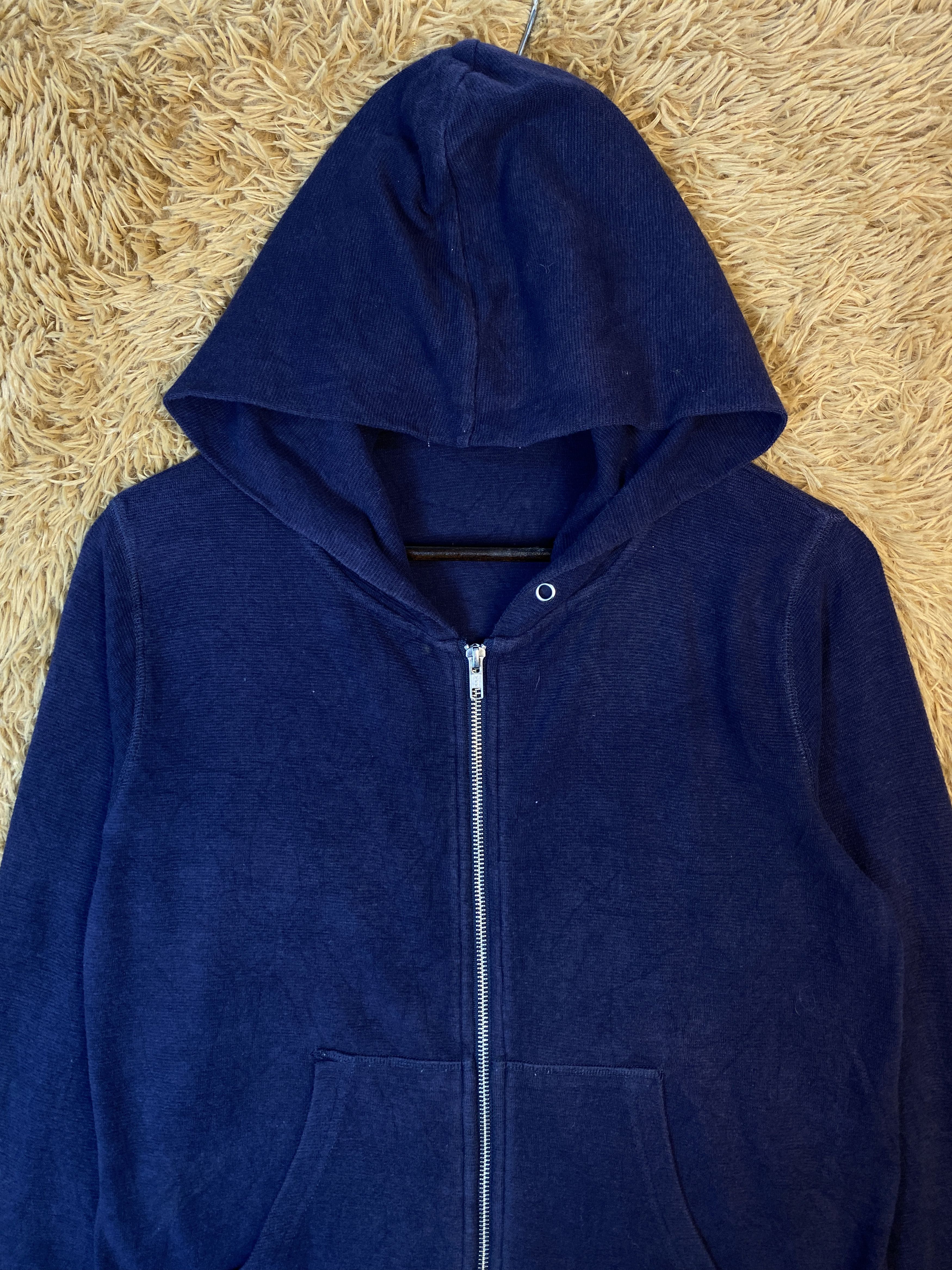Japanese Brand Vintage Back Number Zip Up Hoodies PS0406 Size US L / EU 52-54 / 3 - 2 Thumbnail