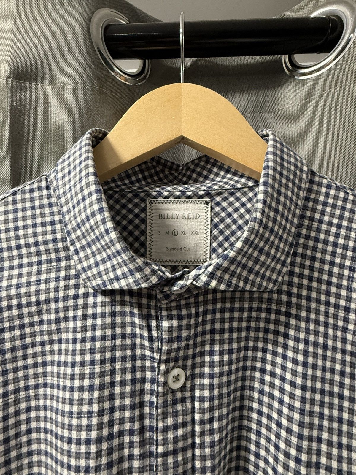 Billy Reid Billy Reid Standard Cut gingham button-up shirt Size US L / EU 52-54 / 3 - 3 Thumbnail