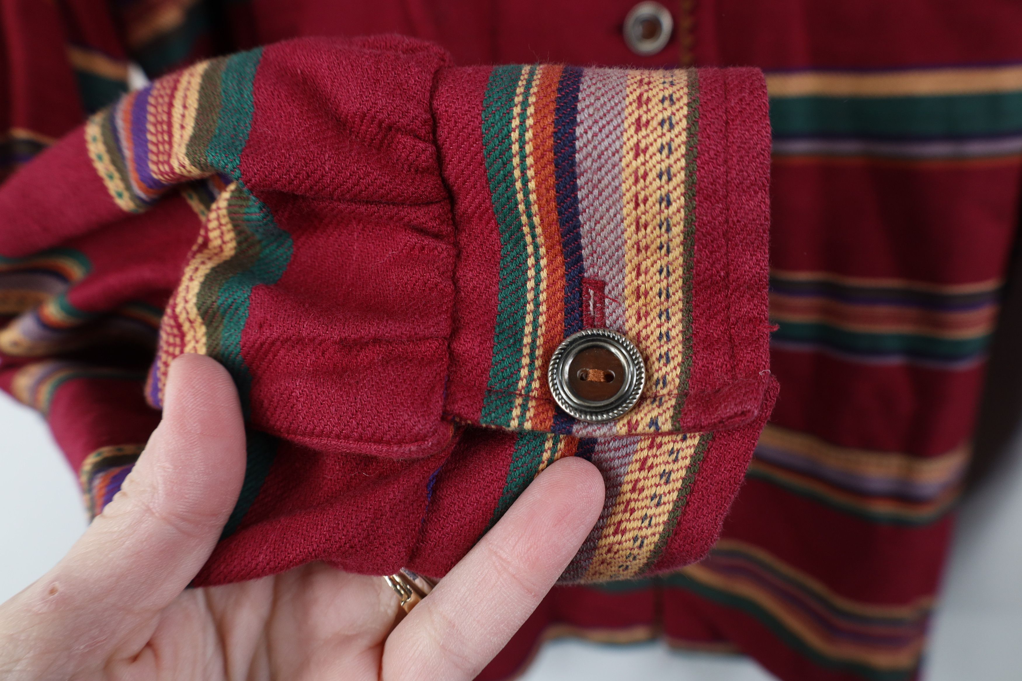 Vintage Vintage 90s Western Cowgirl Collared Button Shirt USA Size S / US 4 / IT 40 - 10 Thumbnail
