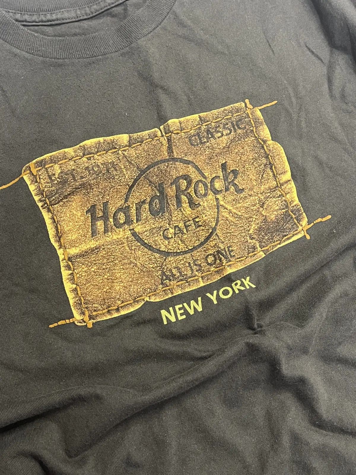 Hard Rock Cafe × Vintage Vintage Hard Rock Cafe T-Shirt New York Distressed Tee L Size US L / EU 52-54 / 3 - 2 Thumbnail