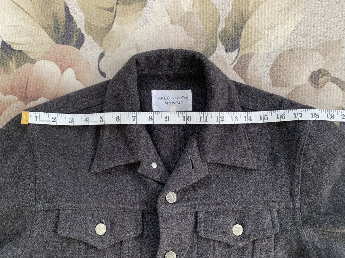 Takeo Kikuchi Takeo Kikuchi Daily Wear Crop Style Blend Wool Jacket Size US M / EU 48-50 / 2 - 8 Thumbnail