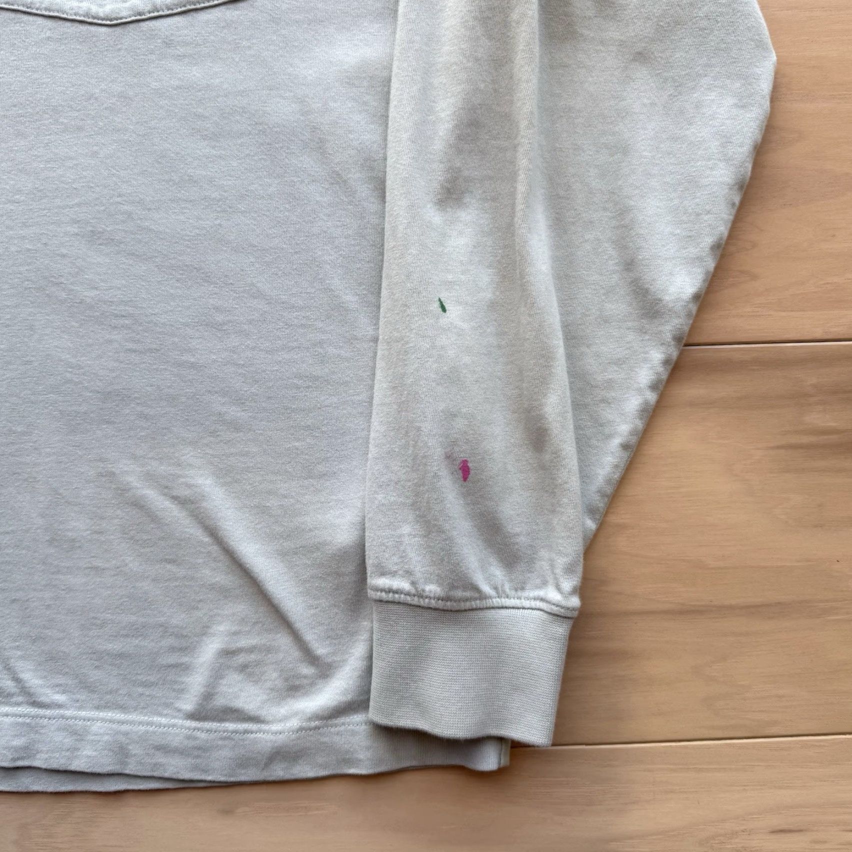 Kith Kith Shirt Long Sleeve Medium Light Gray Cotton M Men Crew Neck Logo Streetwear 90s USA American California New York Shirt Size US M / EU 48-50 / 2 - 4 Thumbnail