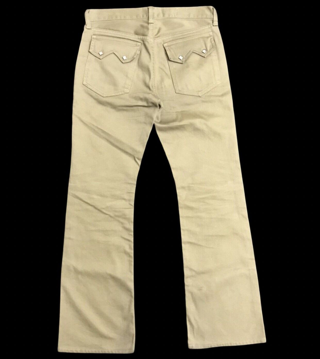 Japanese Brand FLARE 💥 WEST RIDE Chopper Japan Westerner Biker Pant Size US 30 / EU 46 - 2 Thumbnail