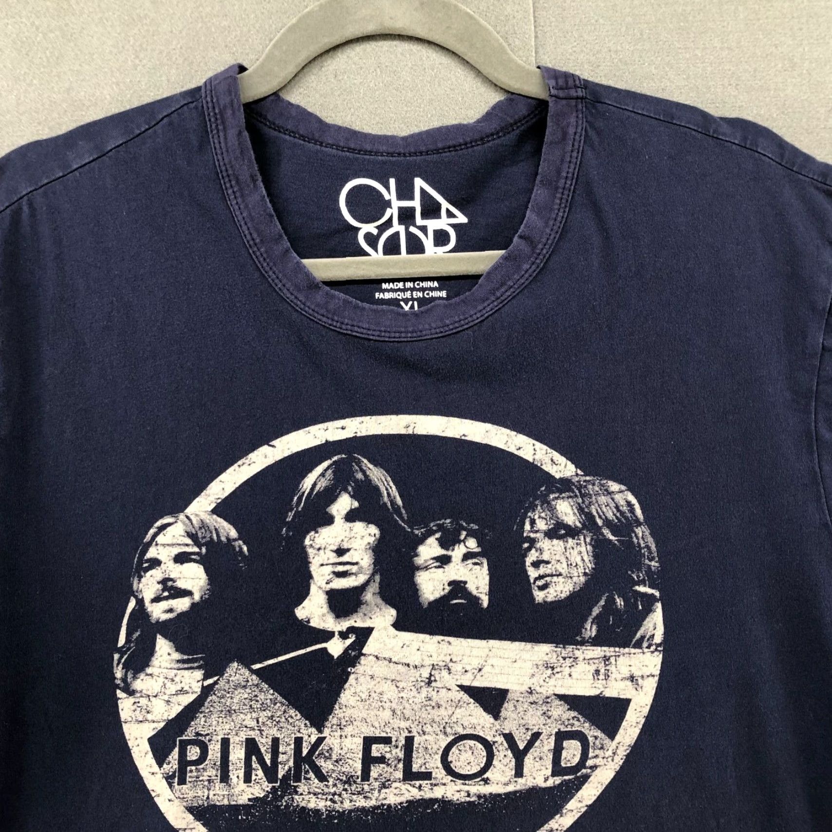 Vintage VINTAGE Chasor Pink Floyd T-Shirt Shirt XL Blue Short Sleeve Unisex Mens Womens Crewneck 90s Concert Band Graphic Cotton Size XL Men's Women’s Size XL / US 12-14 / IT 48-50 - 3 Thumbnail