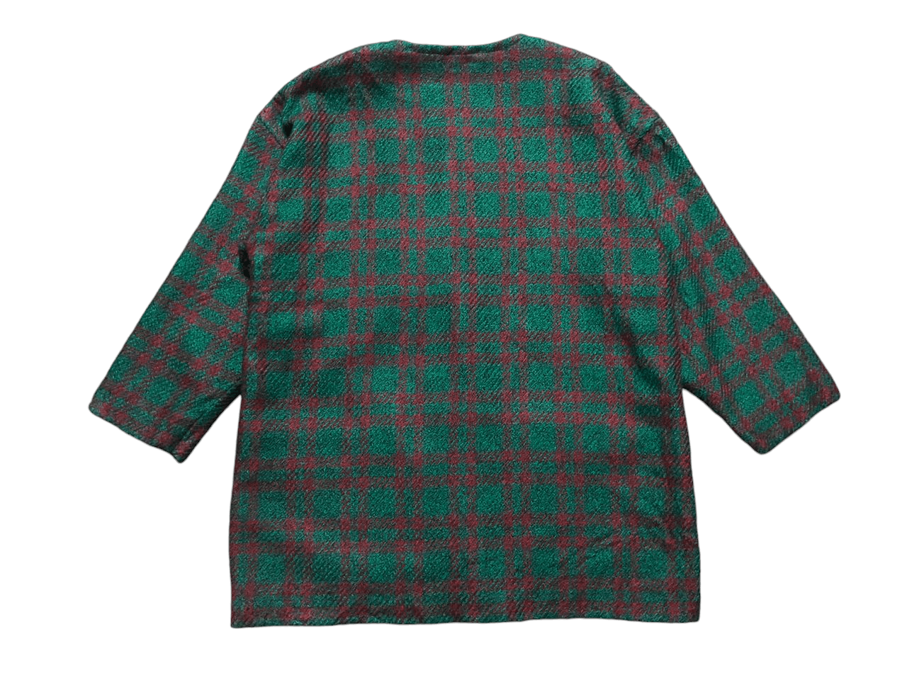 Givenchy × Vintage 💥Vintage Givenchy Glamour Plaid Coat Jacket Size L / US 10 / IT 46 - 2 Thumbnail