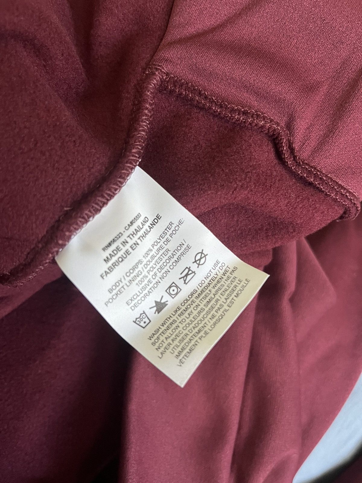 Nike × Nike ACG Nike Maroon Therma-fit Hoodie Size US L / EU 52-54 / 3 - 9 Thumbnail