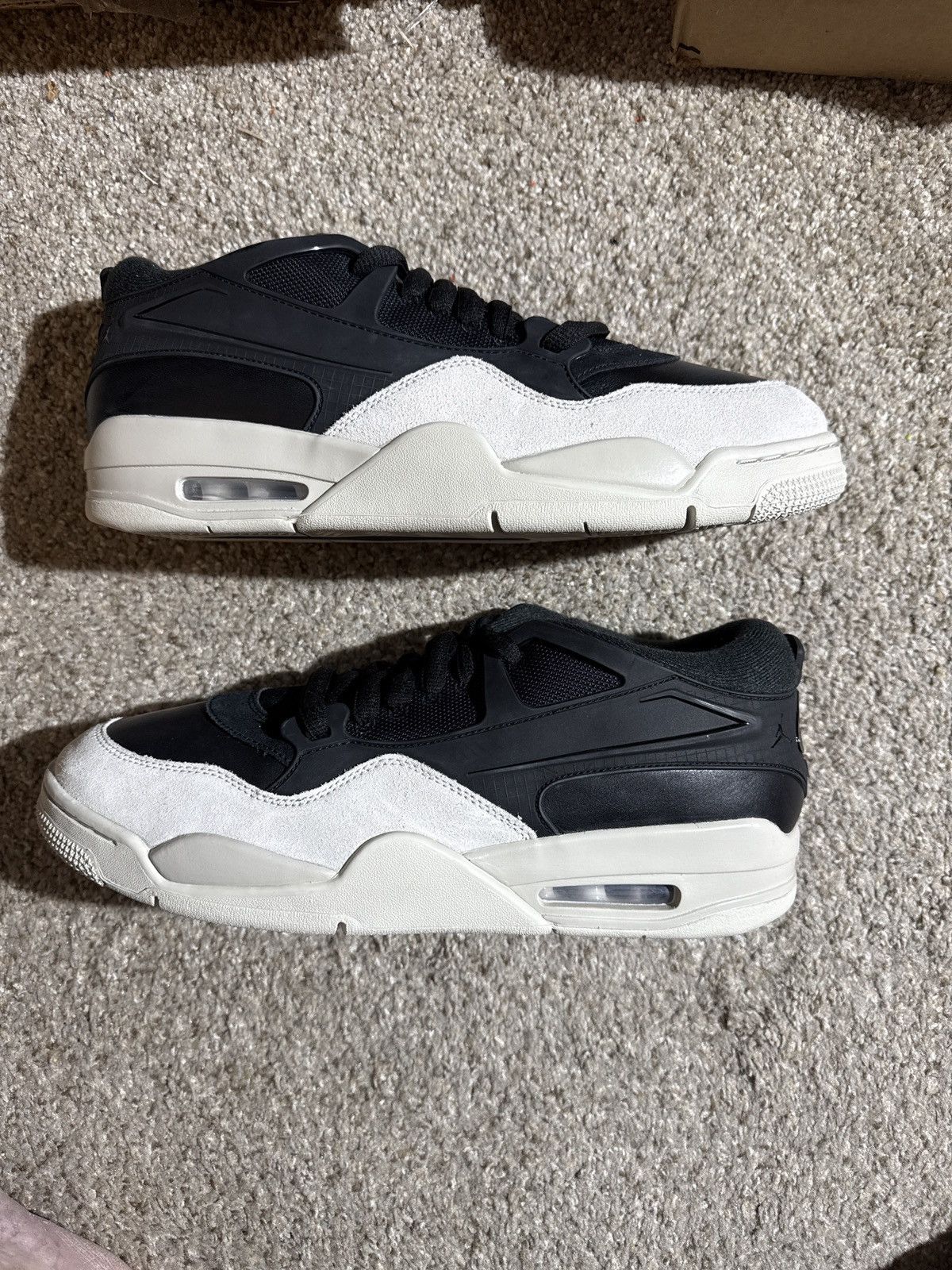 Nike Jordan 4 RM Black Light Bone Size US 12 / EU 45 - 1 Thumbnail