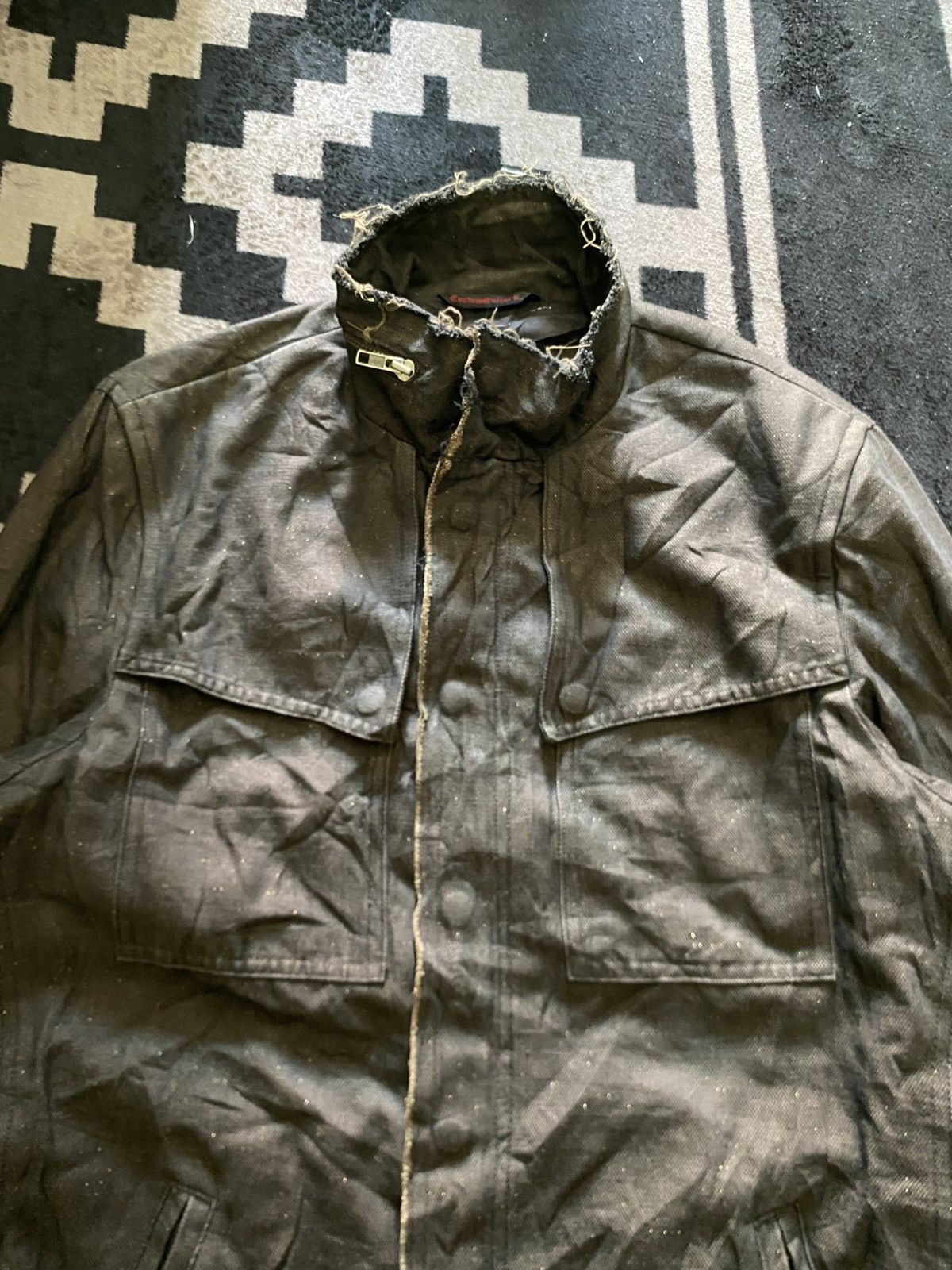 Japanese Brand Vintage custom culture distressed glitter vkei jacket Size US M / EU 48-50 / 2 - 3 Thumbnail