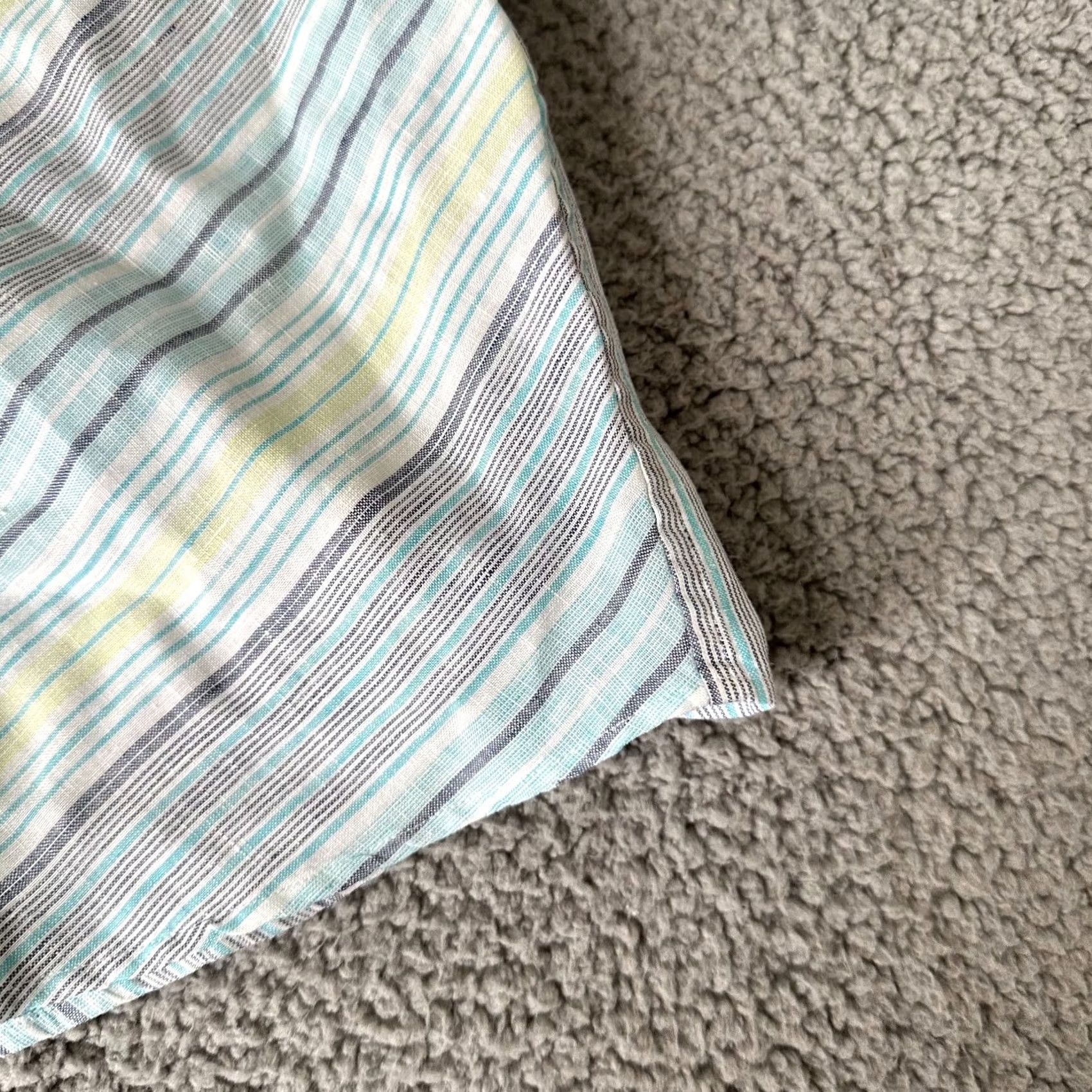Vintage VINTAGE Chico's Shirt Womens 0P Petite Blue Linen Button-Up Blouse LS? Size XS / US 0-2 / IT 36-38 - 6 Thumbnail