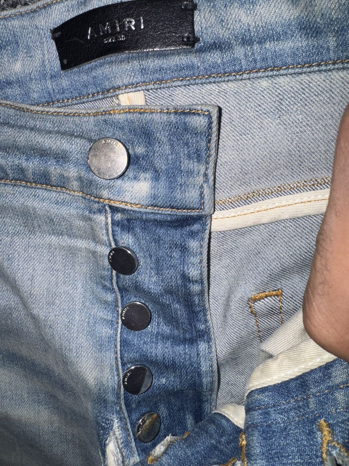 Amiri Amiri mx 1 Size US 30 / EU 46 - 3 Thumbnail
