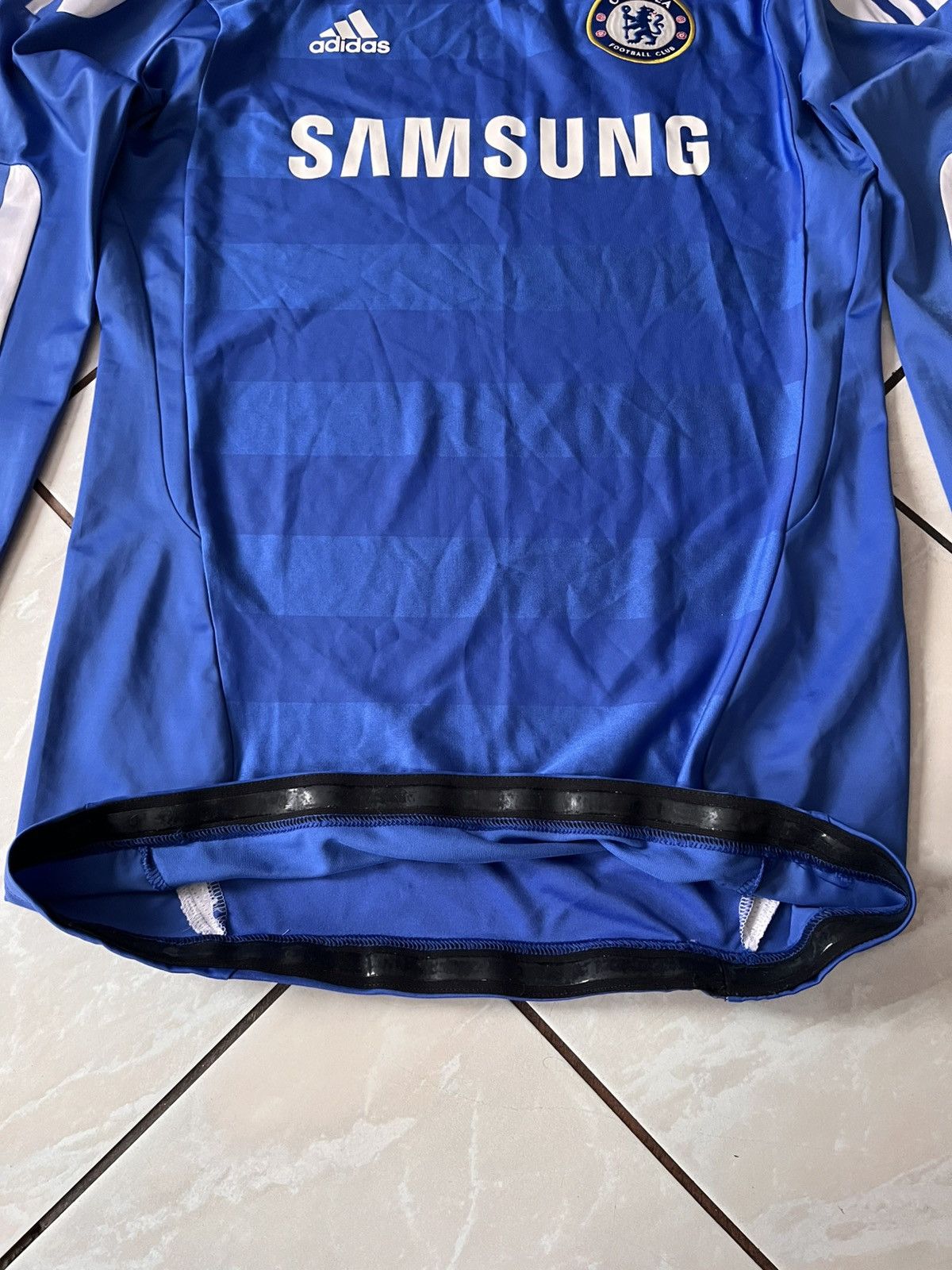 Adidas Chelsea Adidas 2011/2012 Home Long Sleeve Player Issue Shirt Size US M / EU 48-50 / 2 - 6 Thumbnail