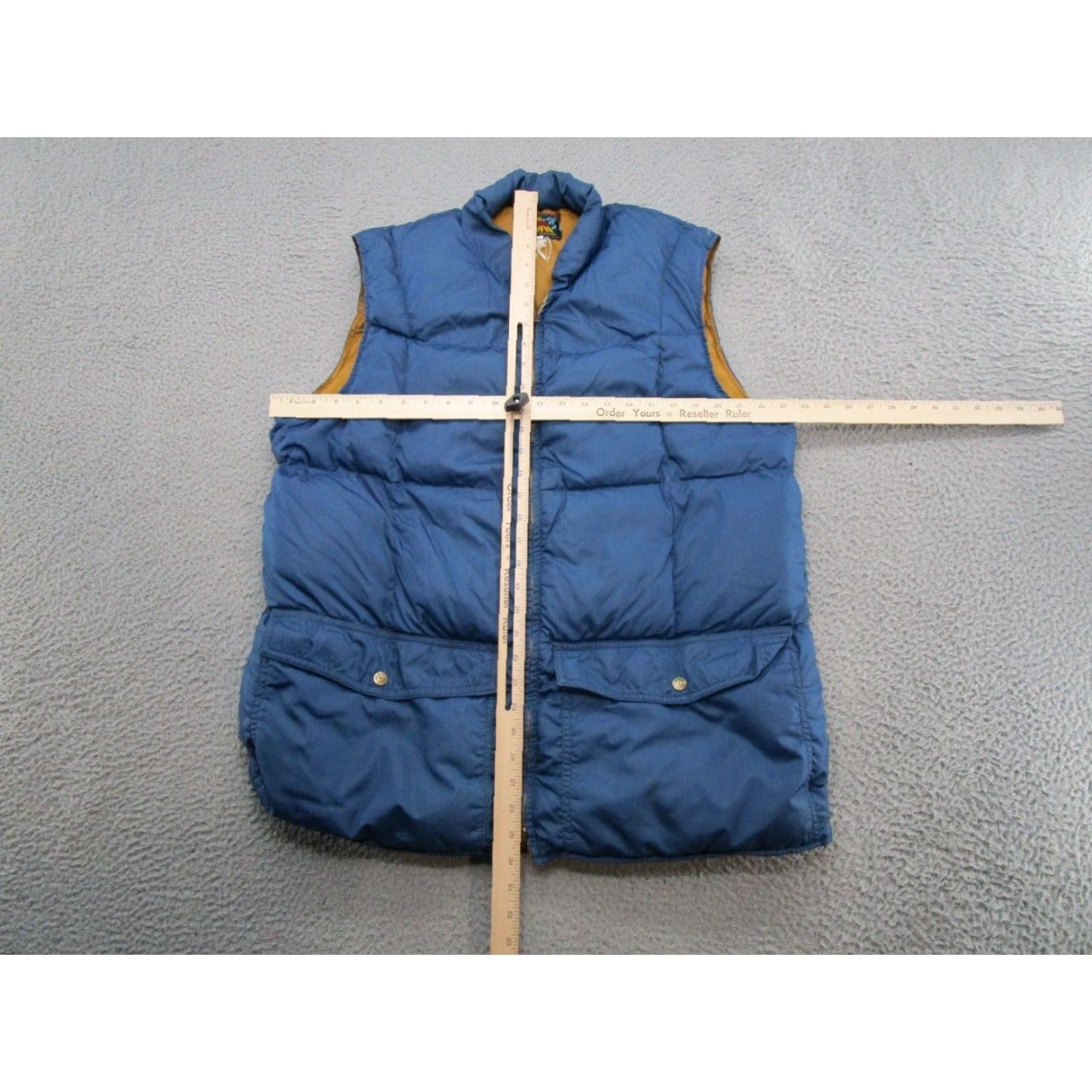 Eddie Bauer VINTAGE Bauer Down Filled Vest Mens Puffer Goose Outdoor Full Zip Ski Winter Size US L / EU 52-54 / 3 - 3 Thumbnail