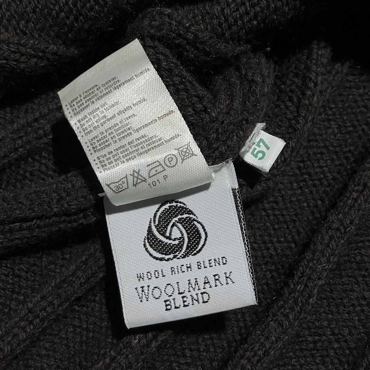 Lacoste Vintage LACOSTE Wool Cable Knit Doubleside Full Zip Sweater Size US L / EU 52-54 / 3 - 9 Thumbnail