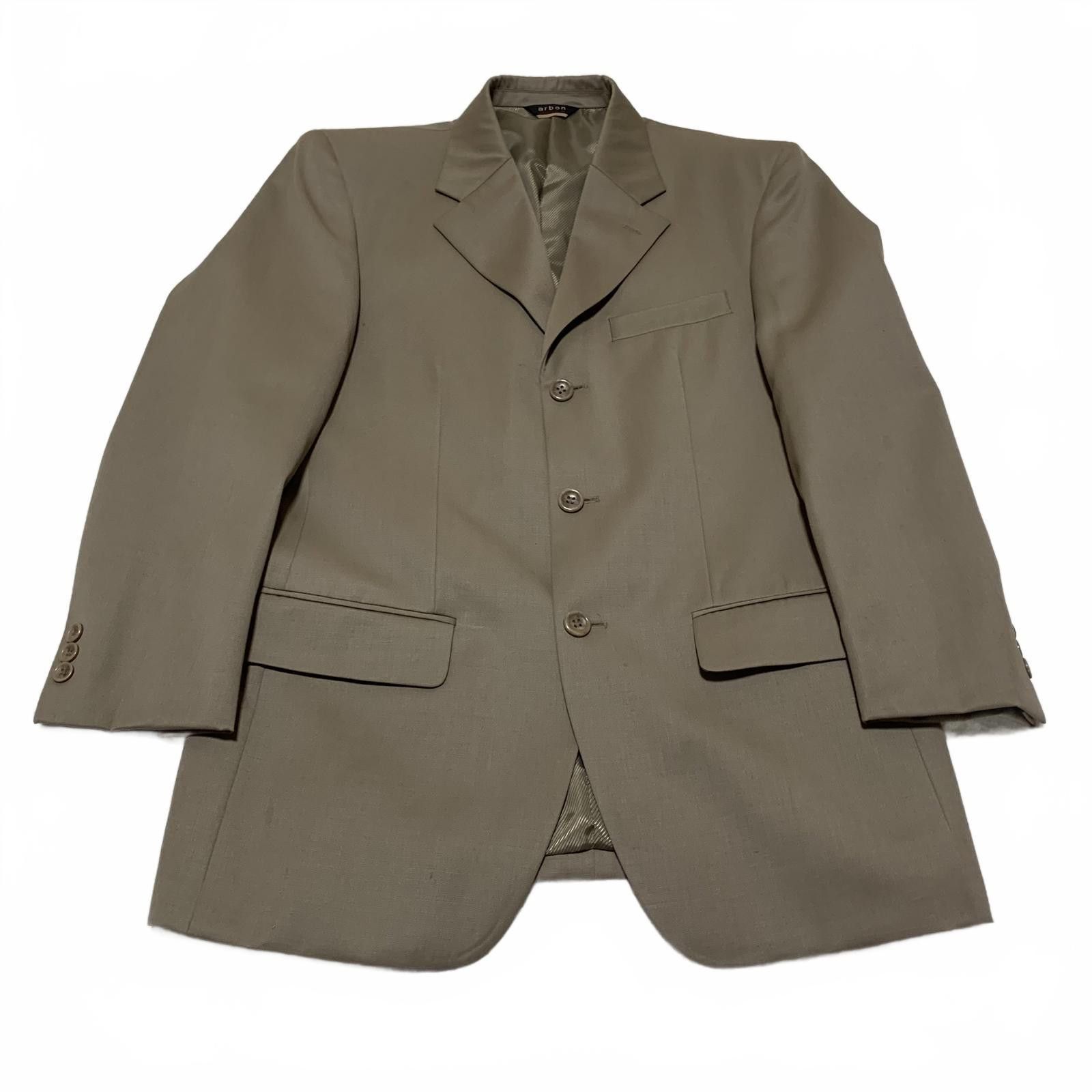 Other Arbon Men's 30S Two-Piece Suit Beige Single-Breasted Blazer Size 40R - 1 Thumbnail