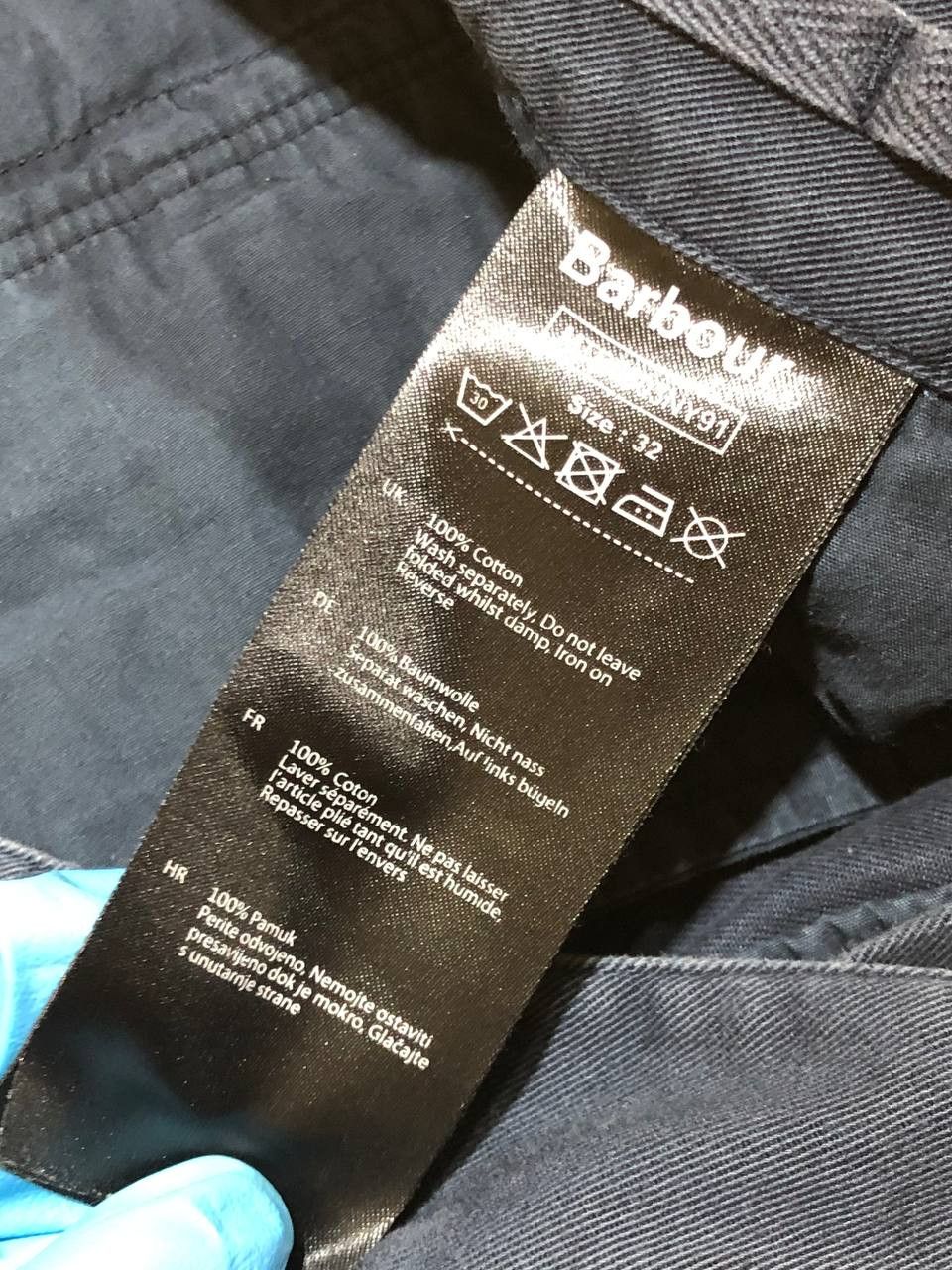 Barbour Barbour Stitched Flags Nautical Shorts Blue Navy Size US 32 / EU 48 - 3 Thumbnail