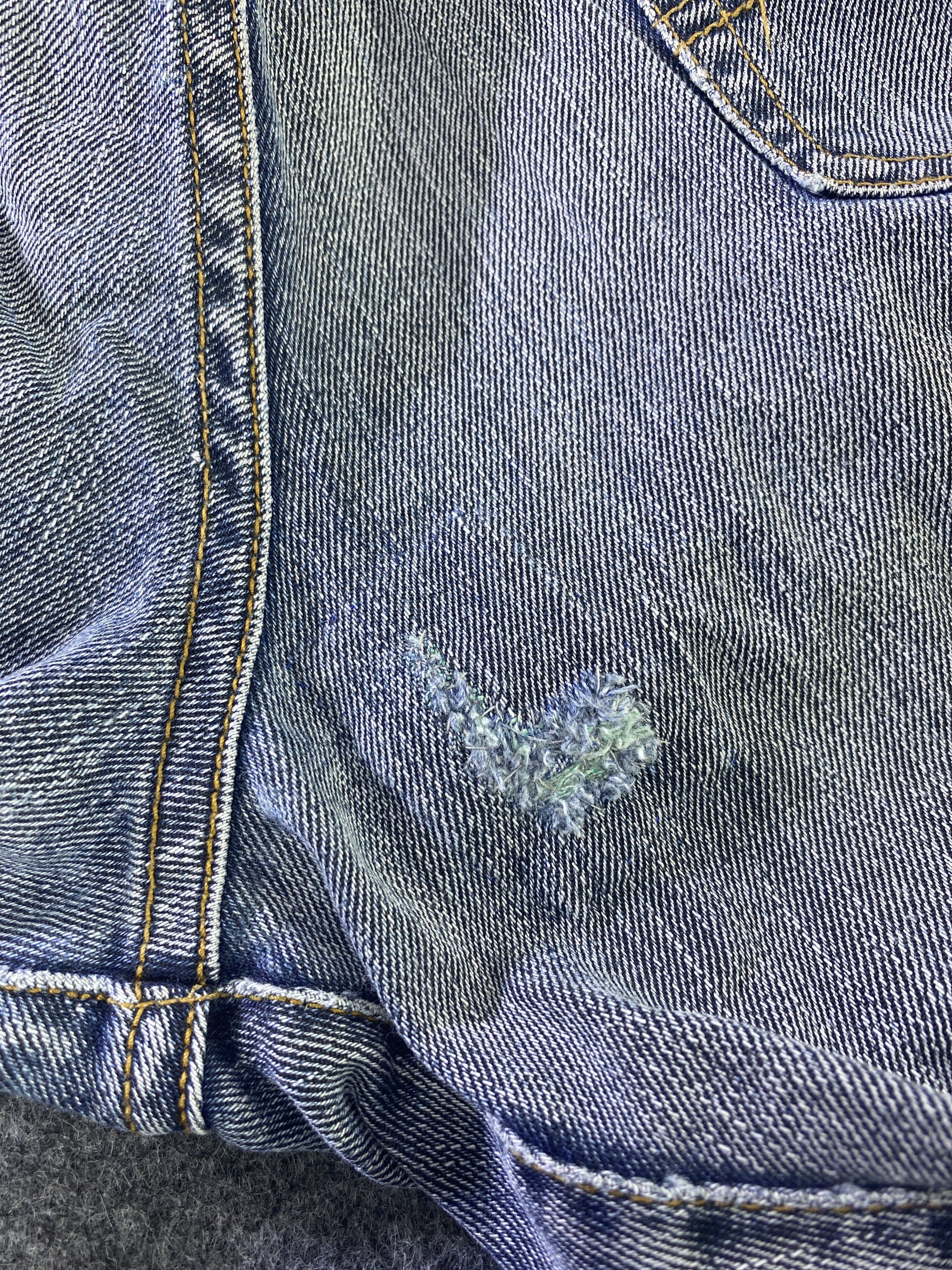 Armani Exchange Armani Exchange Blue Wash Jeans-J949 Size 33" - 16 Thumbnail