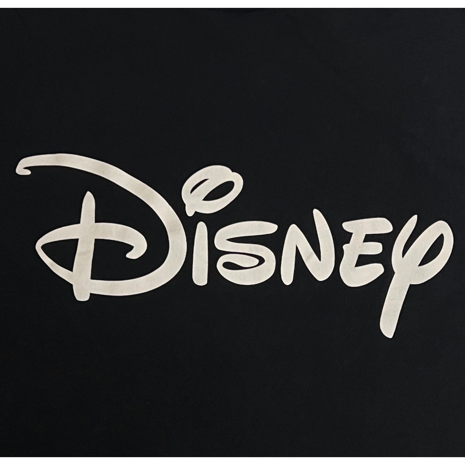 Disney Disney Name Logo x H&M - Graphic Black T-Shirt Size Large Size US L / EU 52-54 / 3 - 3 Thumbnail