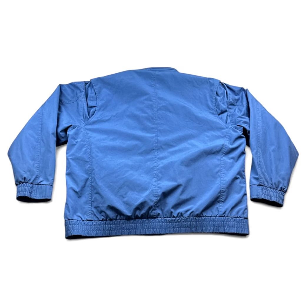 London Fog VINTAGE London Fog Jacket Bomber Jacket Blue XL Adult Long 48 EXTRA LARGE Hooded Removable Lining ZIP Snaps Pockets 80s Men Size US XL / EU 56 / 4 - 3 Thumbnail
