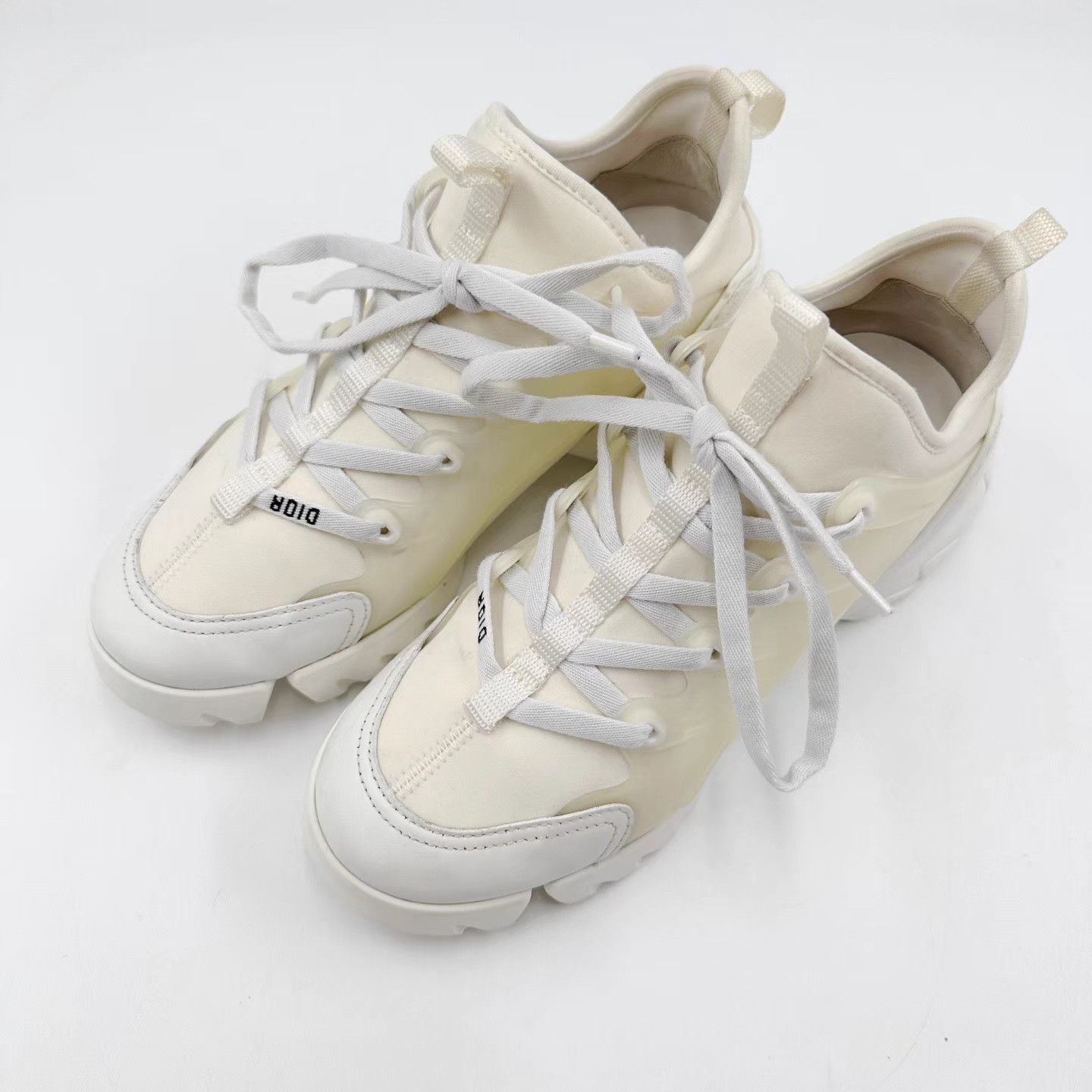 Dior Dior D-Connect White Casual Sneakers K12 Size US 6 / IT 36 - 1 Thumbnail