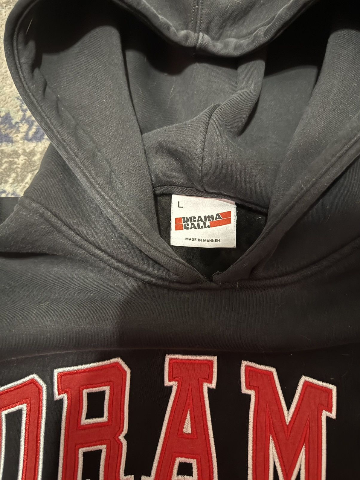 Other Drama call red college hoodie Size US L / EU 52-54 / 3 - 3 Thumbnail