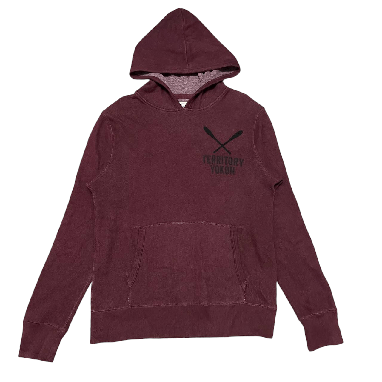 Japanese Brand Vintage Back Number "Territory Yokon" Zipper Hoodie Size US L / EU 52-54 / 3 - 1 Thumbnail