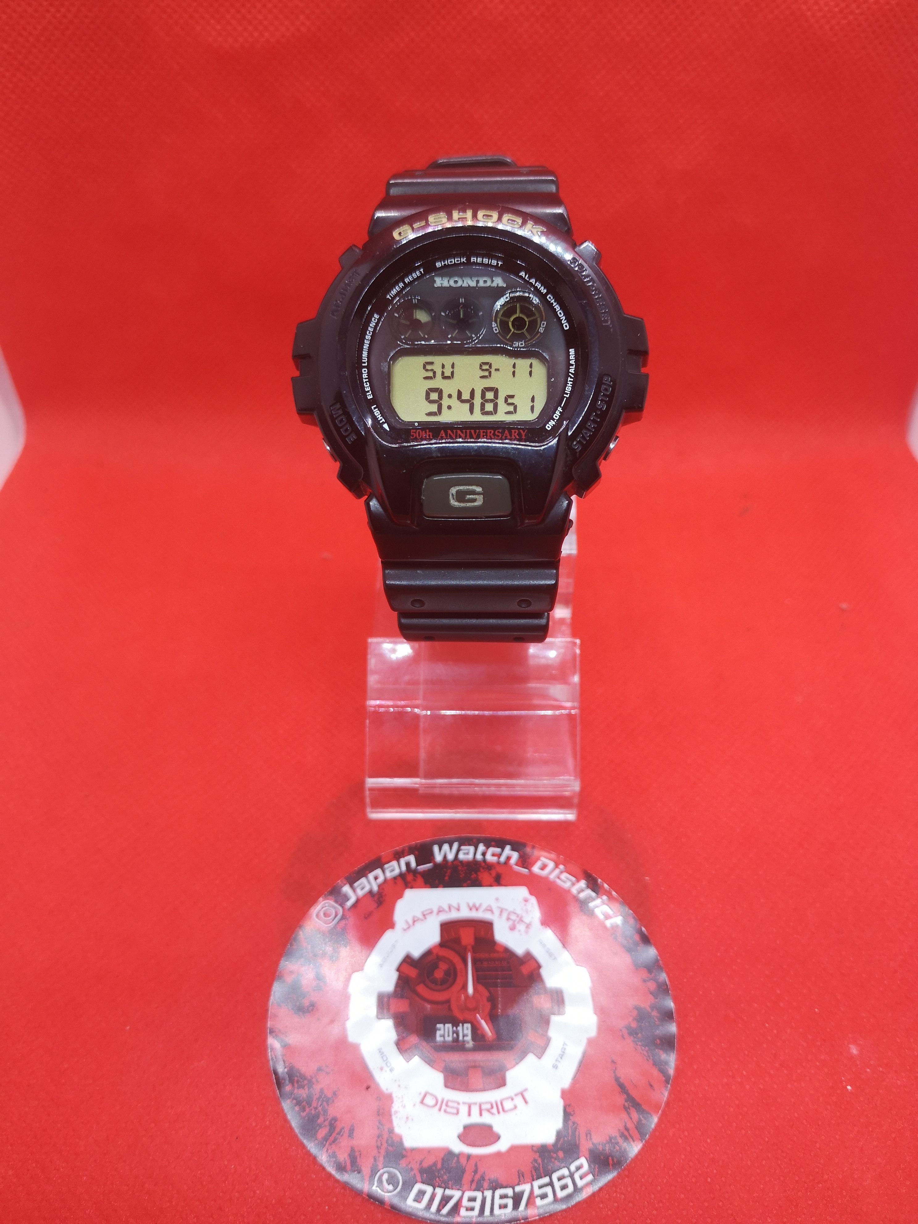 G Shock Vintage G-Shock DW-6900 QZ SS Honda Size ONE SIZE - 1 Thumbnail