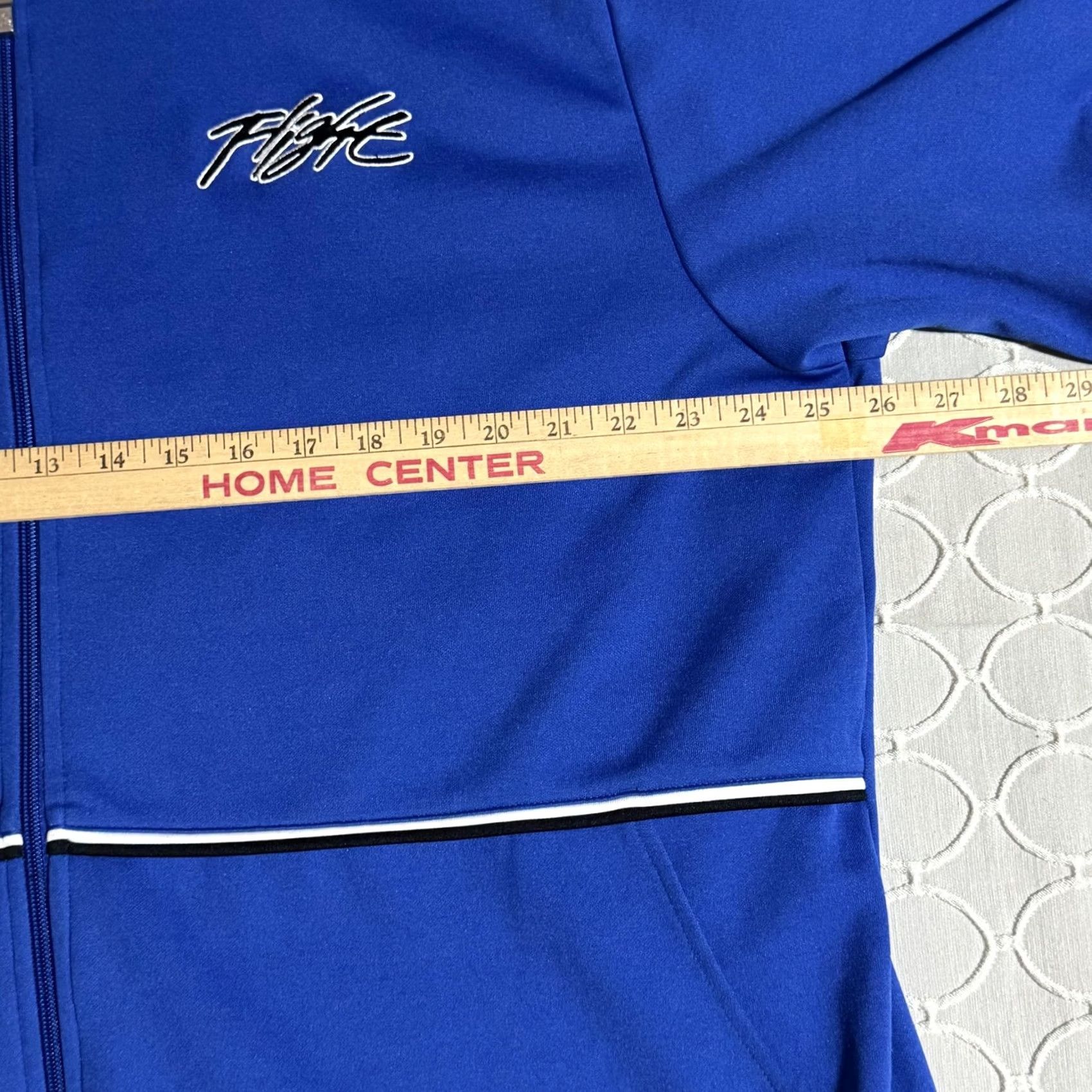 Nike Nike Air Full Zip Jacket Mens XL Blue Flight Track Set It Off Retro Size US 36 / EU 52 - 7 Thumbnail