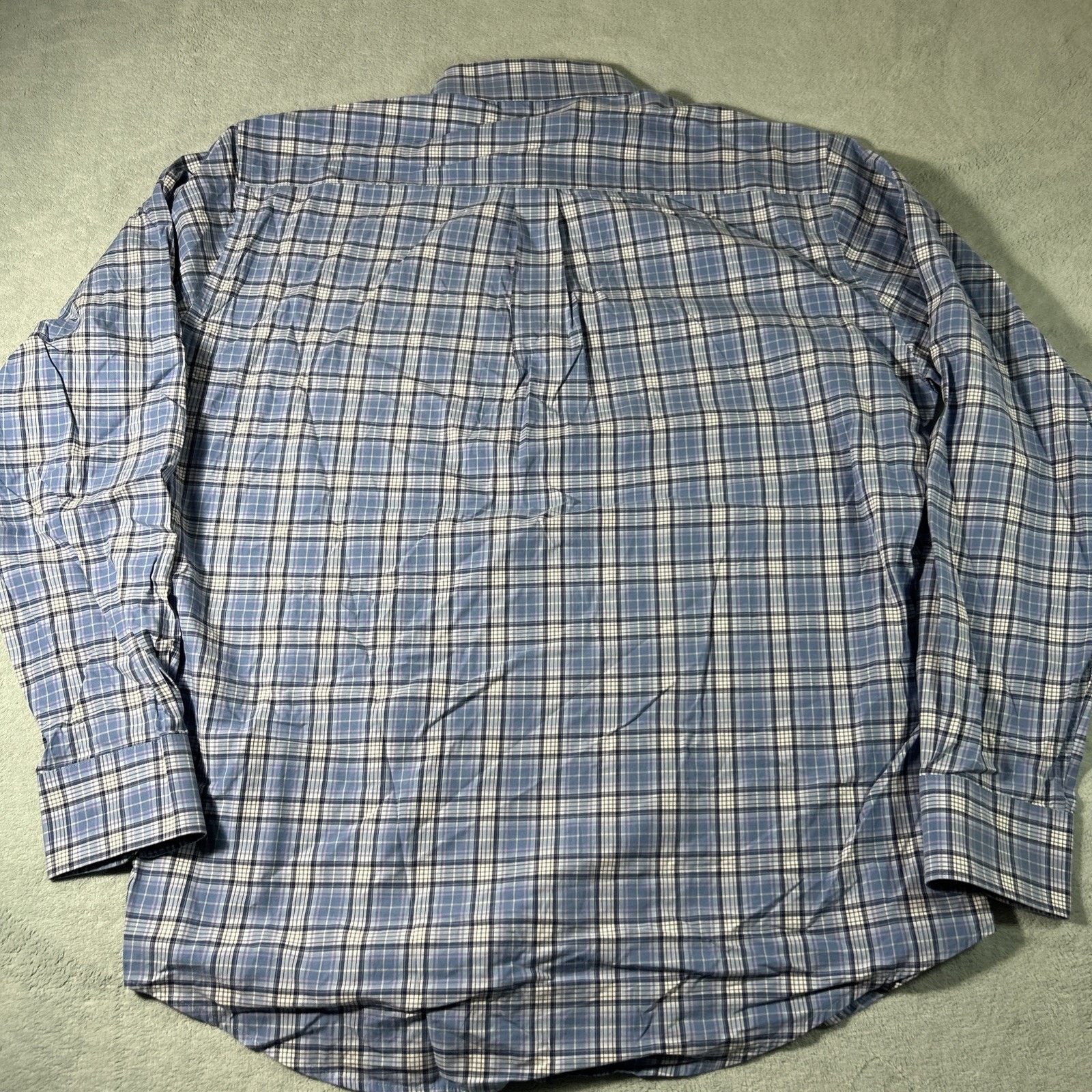 Peter Millar Peter Millar Canal Poplin Shirt Large Long Sleeve Button Up Size US L / EU 52-54 / 3 - 2 Thumbnail