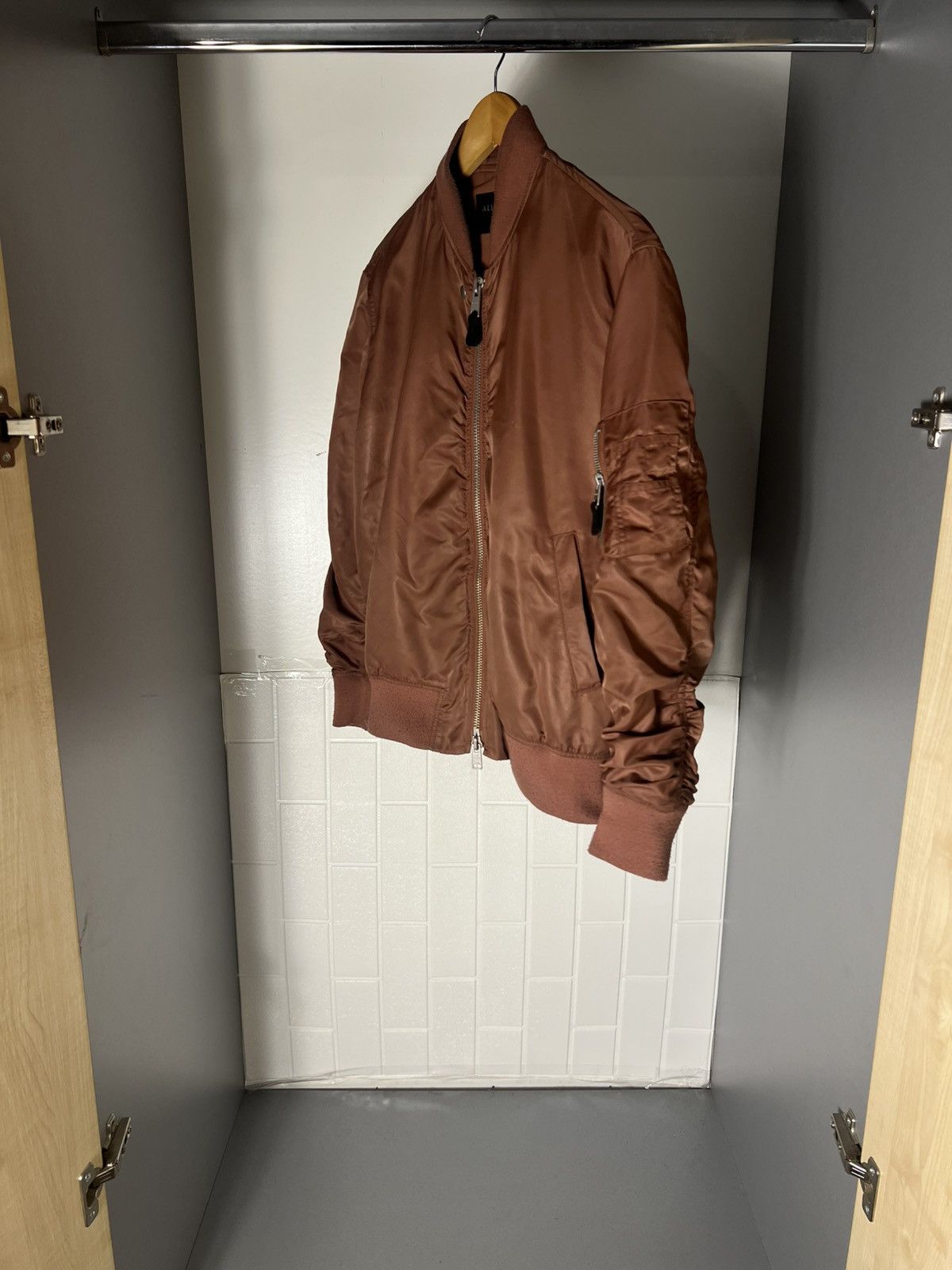 Allsaints VINTAGE ALLSAINTS MY BOMBER TALON ZIP JACKET DESIGNER Y2K Size US S / EU 44-46 / 1 - 2 Thumbnail