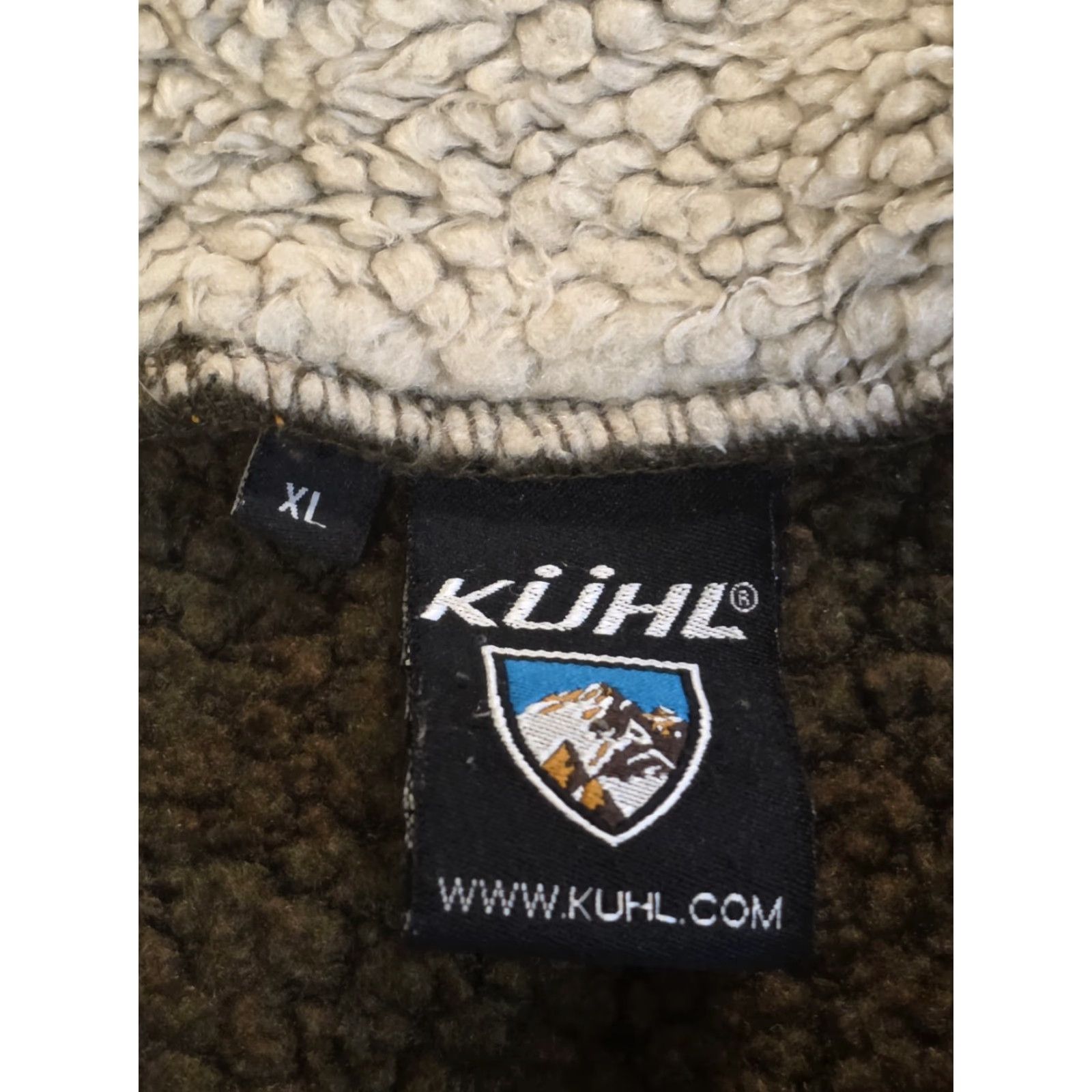 Olive Kuhl Alfpaca Fleece 1/4 Zip Pullover Sweater Olive Green Men's XL Outdoors Shirt Size US XL / EU 56 / 4 - 6 Thumbnail